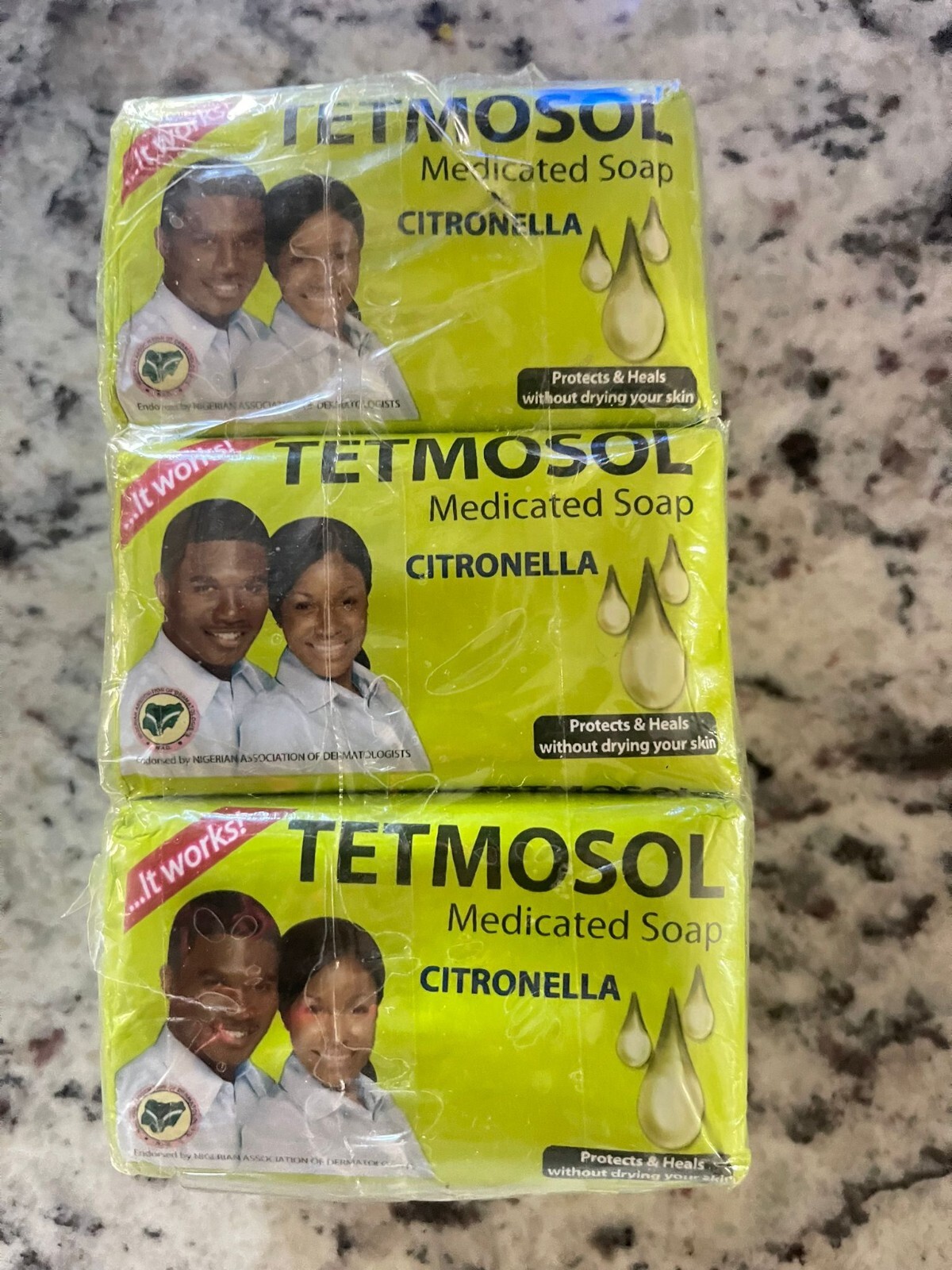 Tetmosol Medicated Soap (pack of 3)