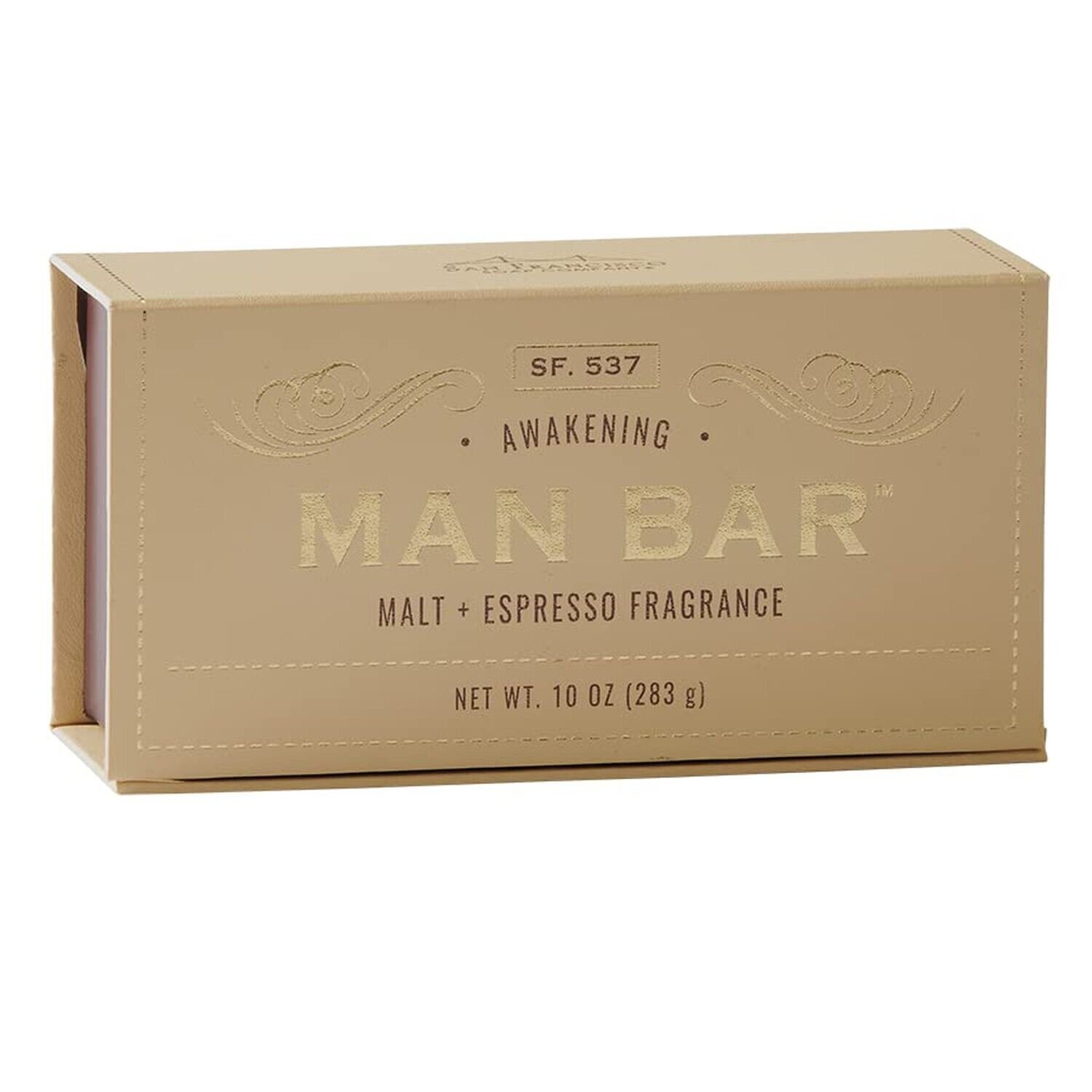 San Francisco Soap Company Awakening Malt + Espresso Man Bar