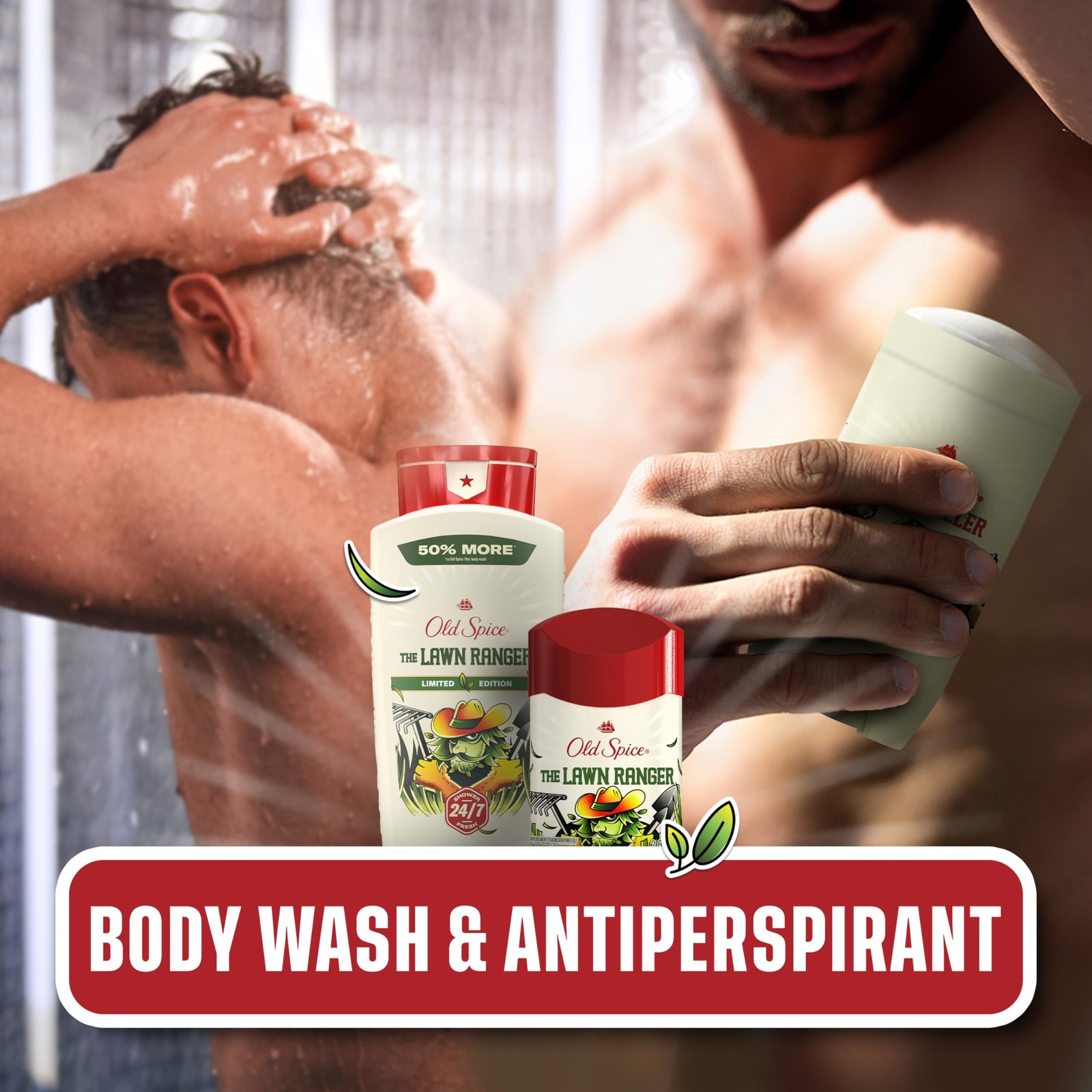 Old Spice Body Wash for Men, Summerdudes, 24/7 24 Ounce (Pack of 1), Beige