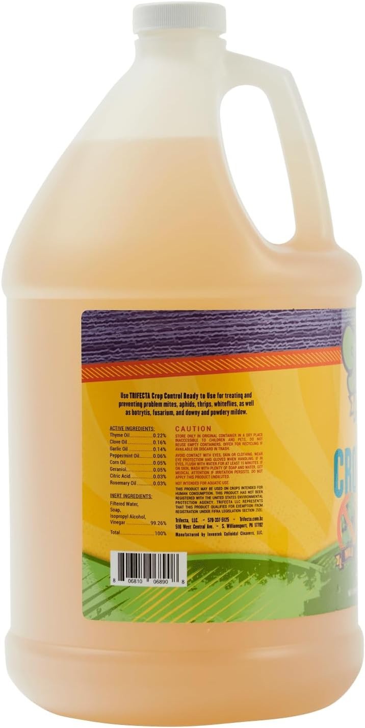 Eco-Friendly 128 Oz Insecticidal Soap – Safe, Food-Grade Fungicide for Pests