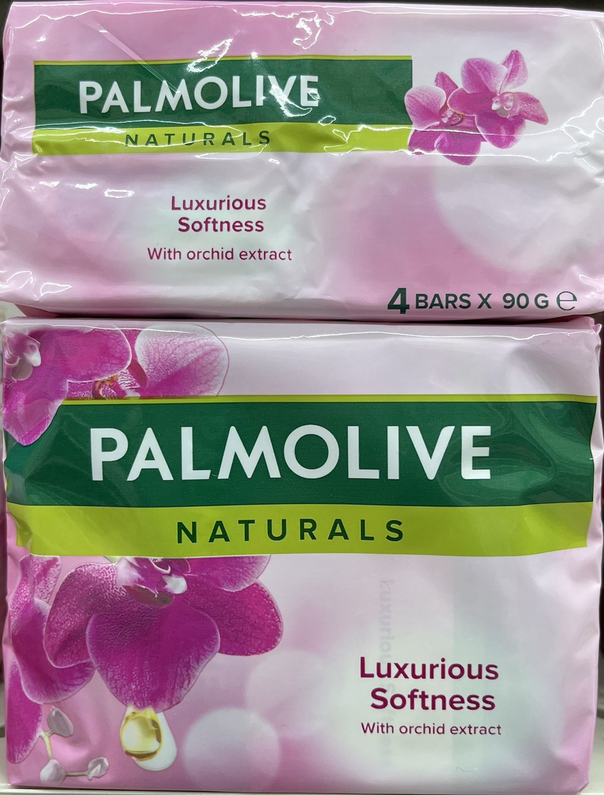 16 Bar Palmolive Naturals Luxurious Softness With Orchid Extract 90g Each Bar