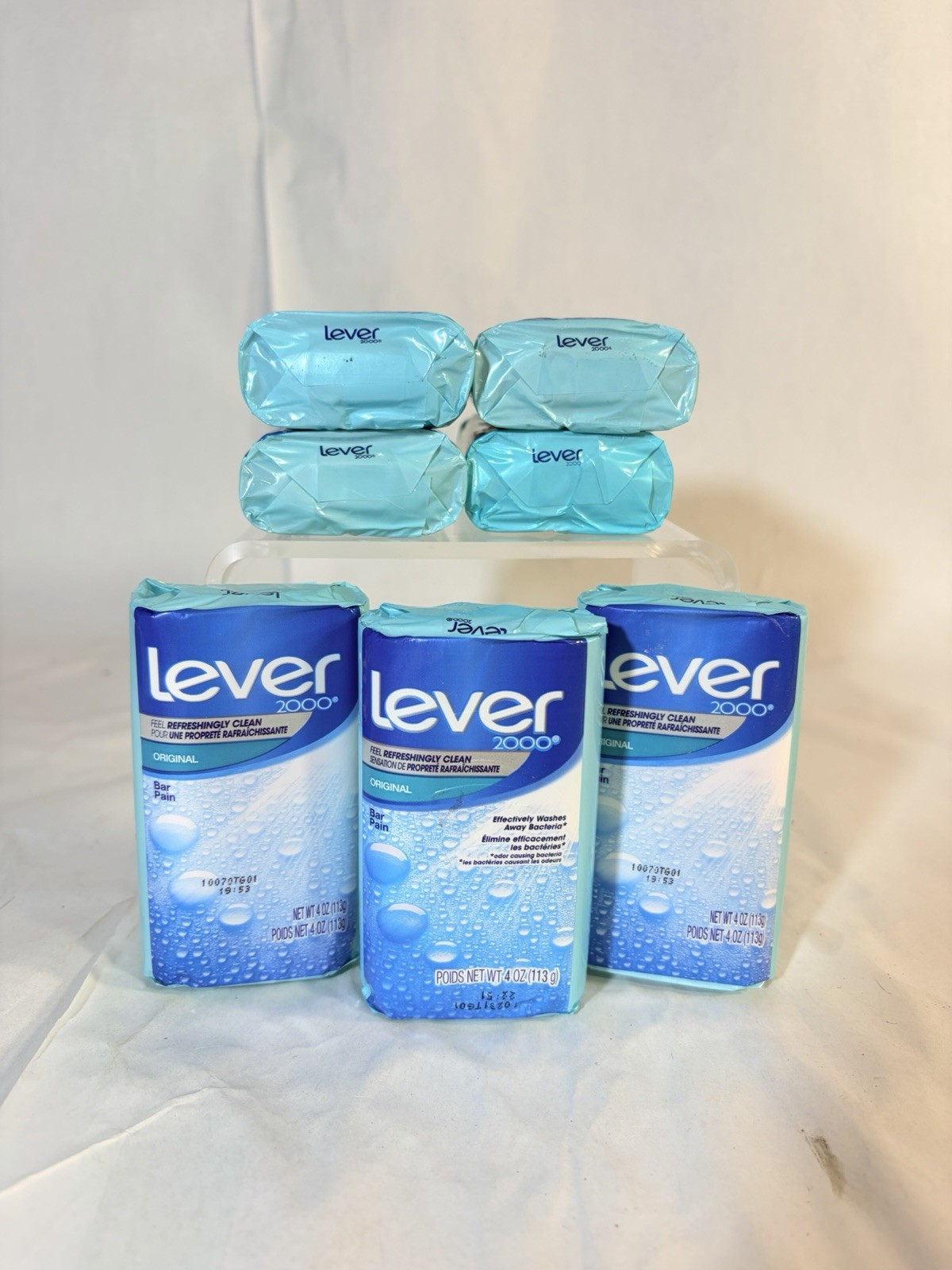 LEVER 2000 Original Soap, Lot of 7 Bars, 4oz each NEW