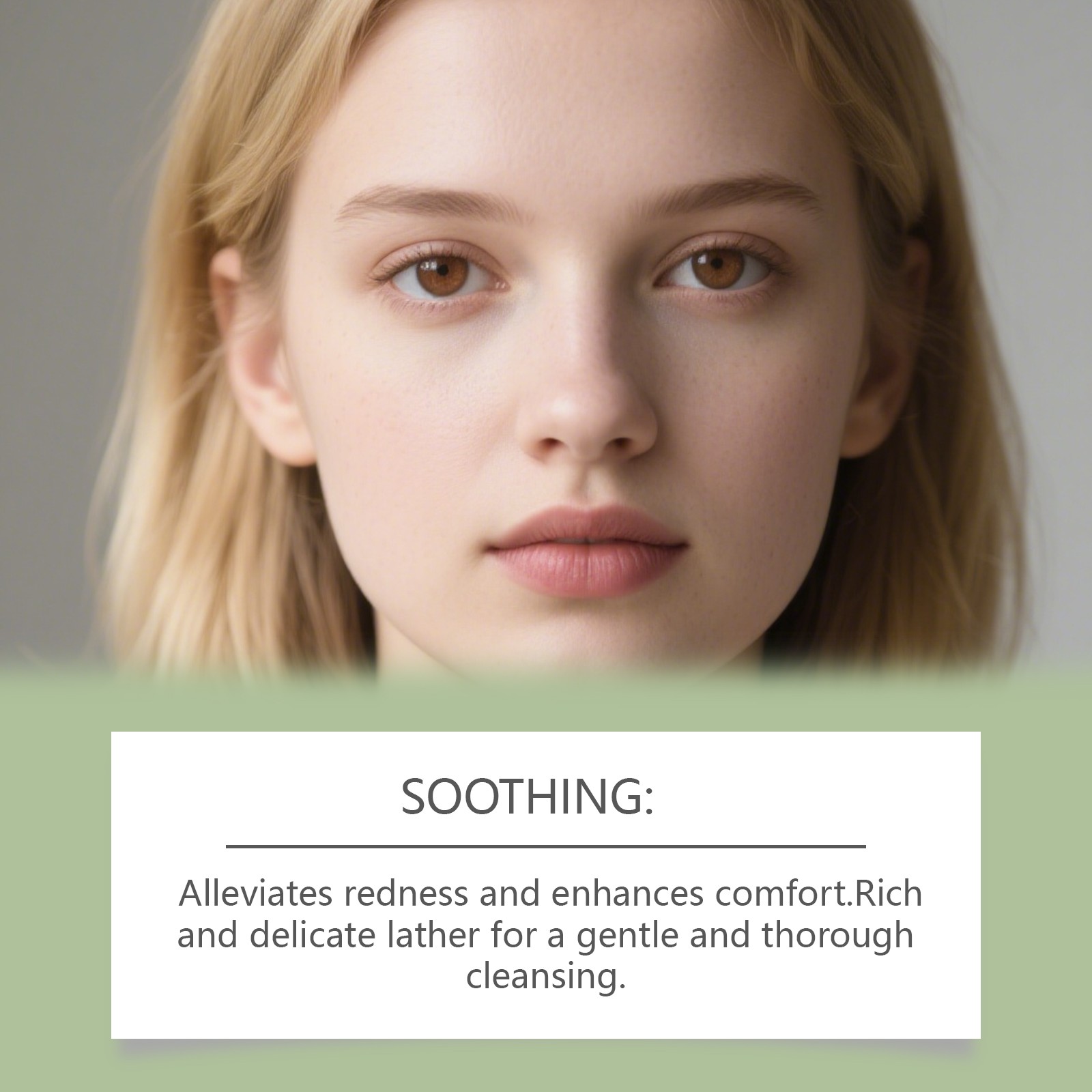 Tea Tree Oil Face Soap, Oil Control & Refreshing Cleansing Bar for Oily Skin