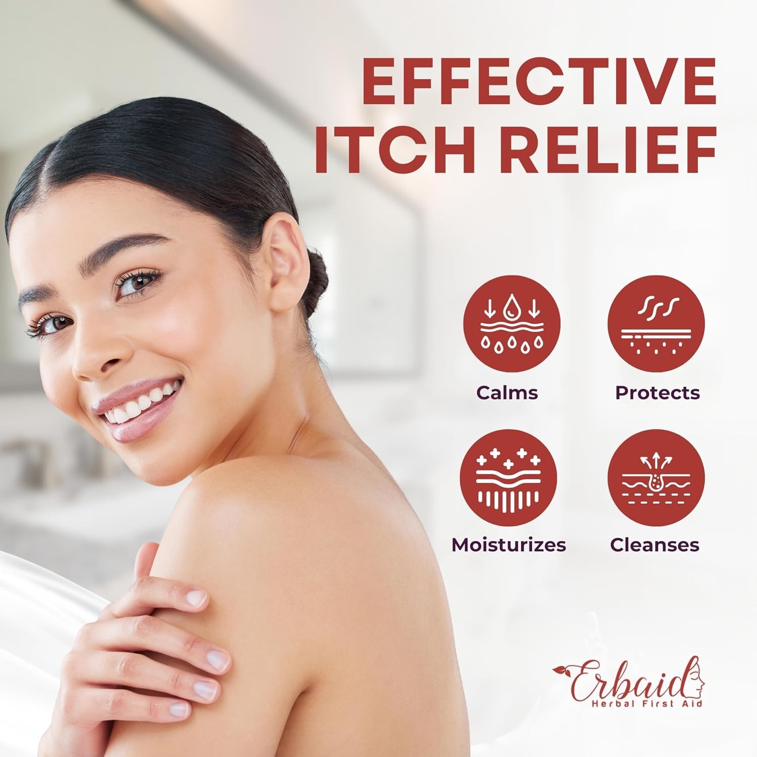 Calamine Soap Bar for Itching – All Natural Instant Itch Relief – Calming Calami