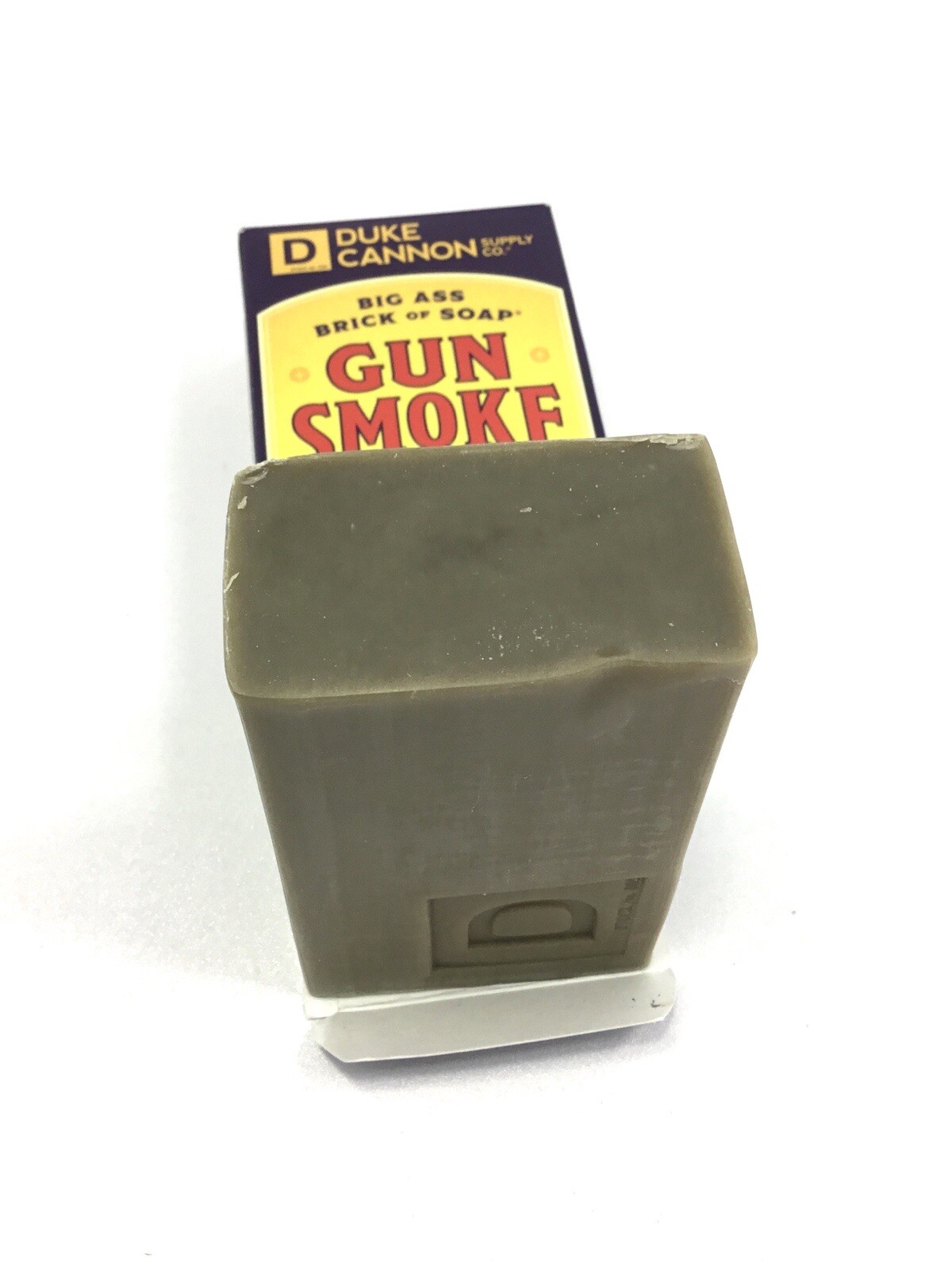 Duke Cannon Gun Smoke Big Ass Brick of Soap for Men Smoked Wood 10oz Best Seller