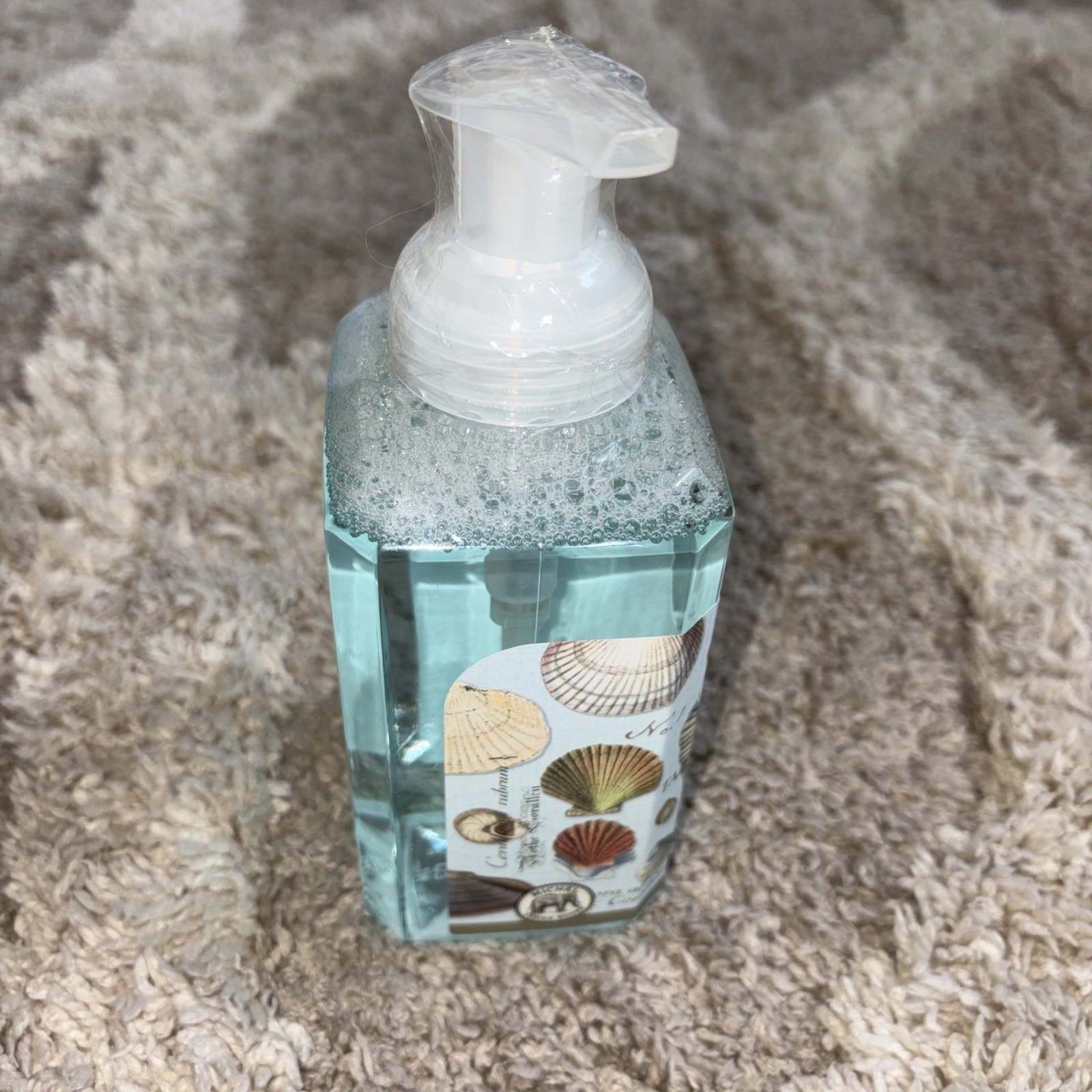 Michel Design Works Sealed SHEA BUTTER FOAMING HAND SOAP Seashells 17.8 Oz