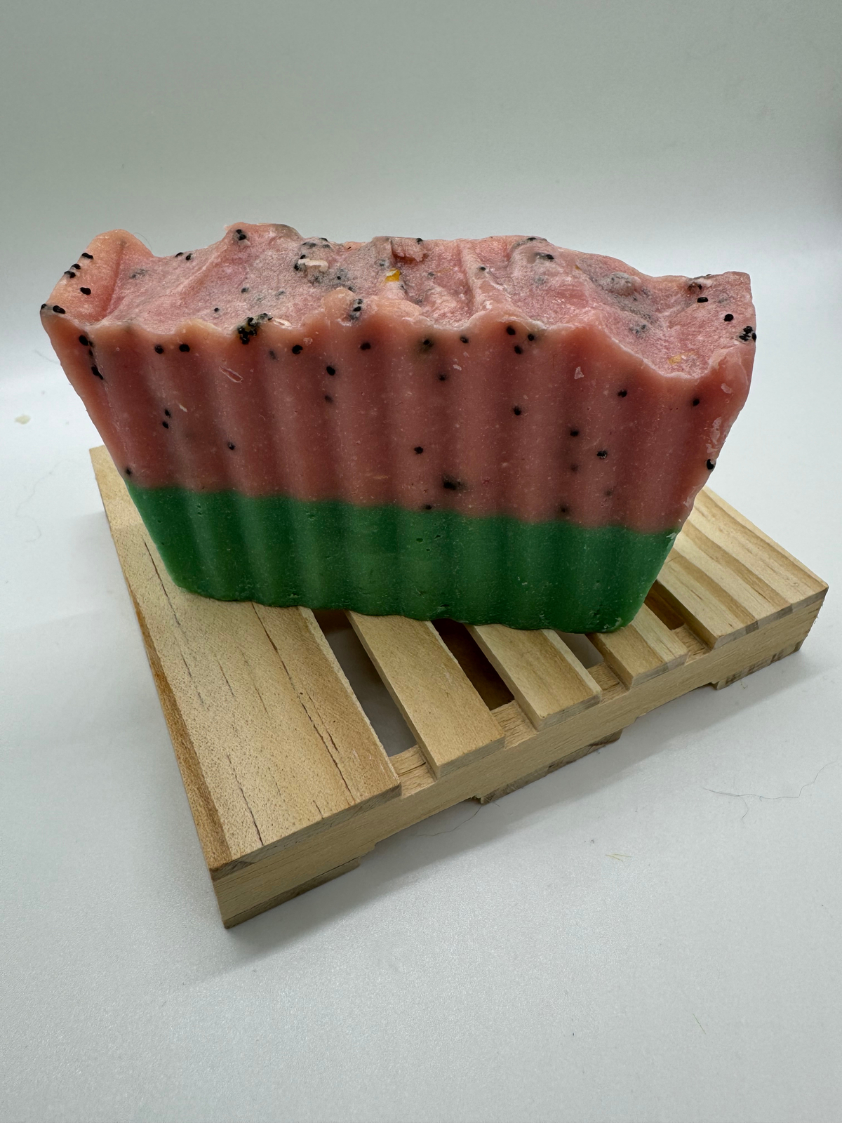 Watermelon Soap, handmade with real watermelon