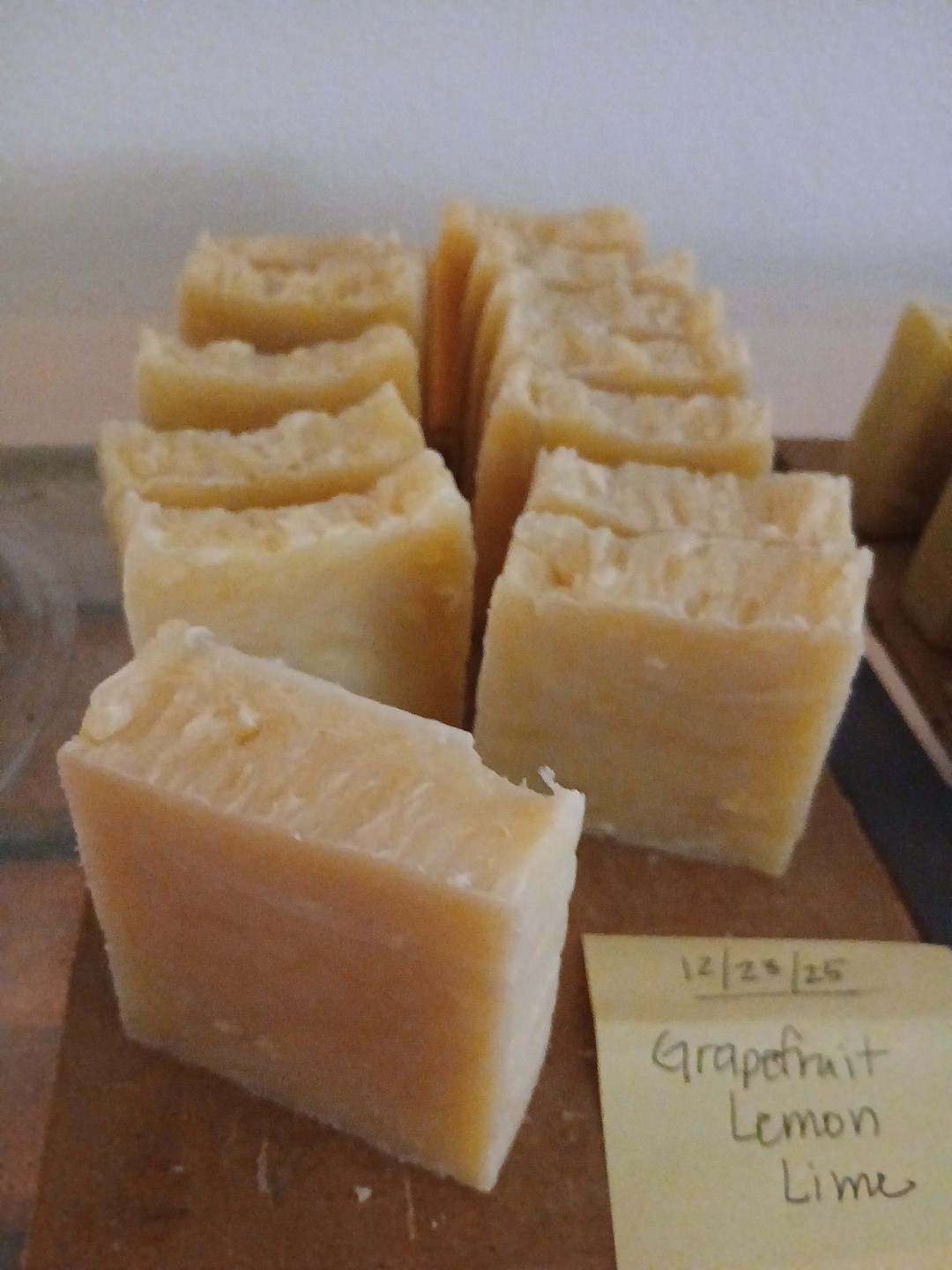 Grapefruit Lemon Lime Soap 2.6 Oz bar