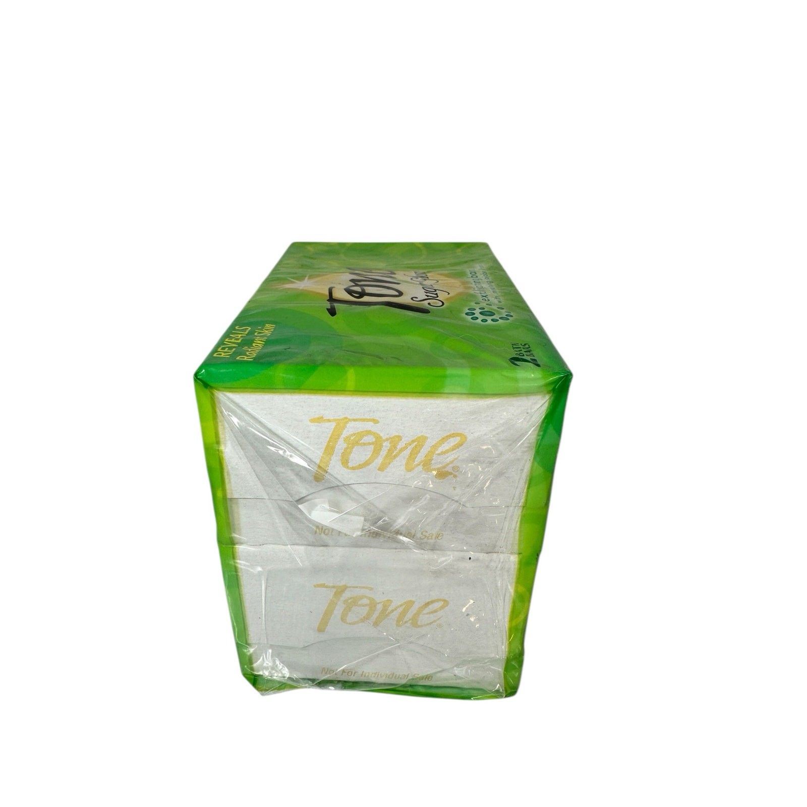 Tone Sugar Glow Exfoliating Bar Soap Duo 2pk Discontinued 8.5oz Sealed
