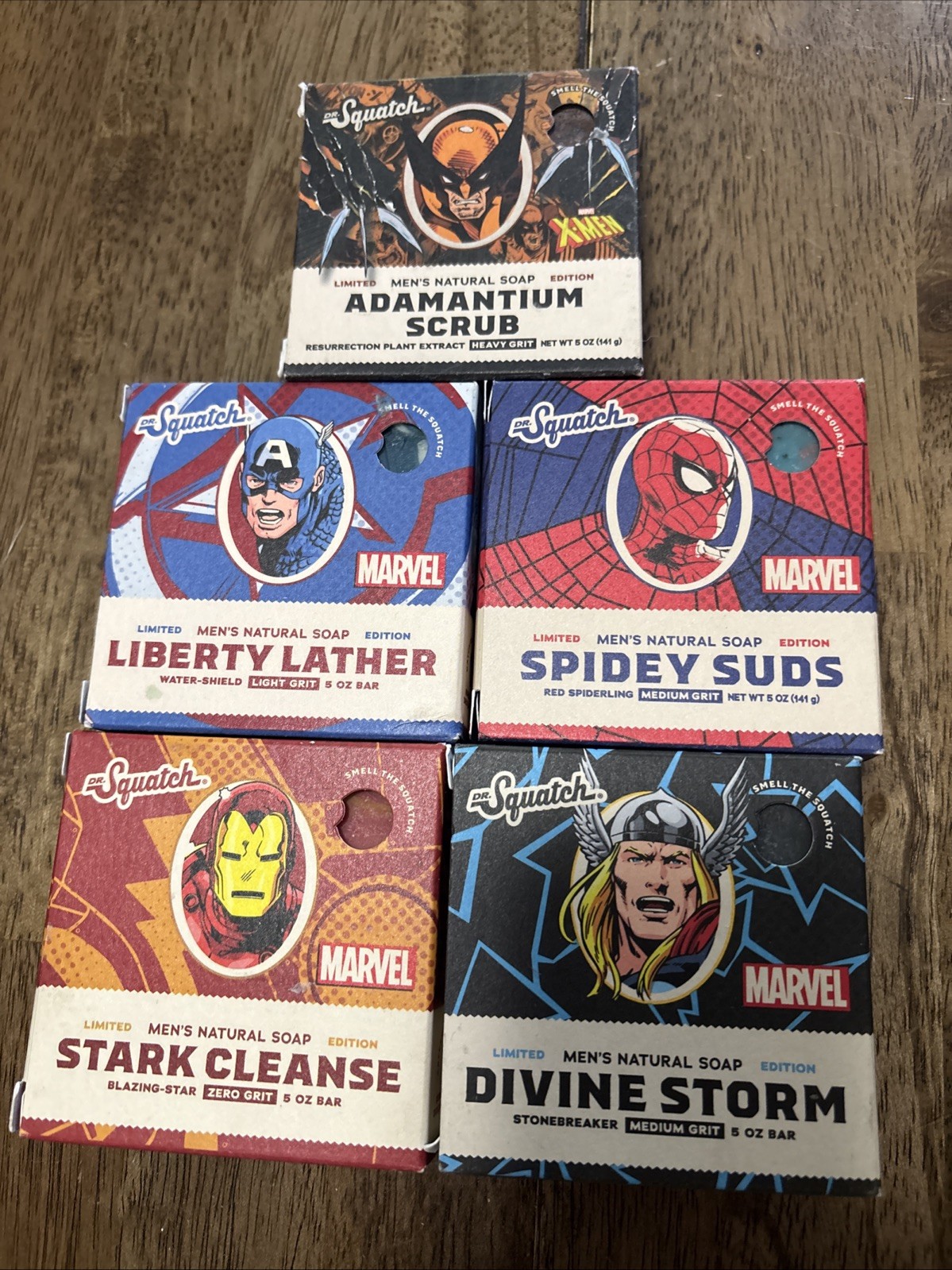 Dr. Squatch Marvel Bar Soap