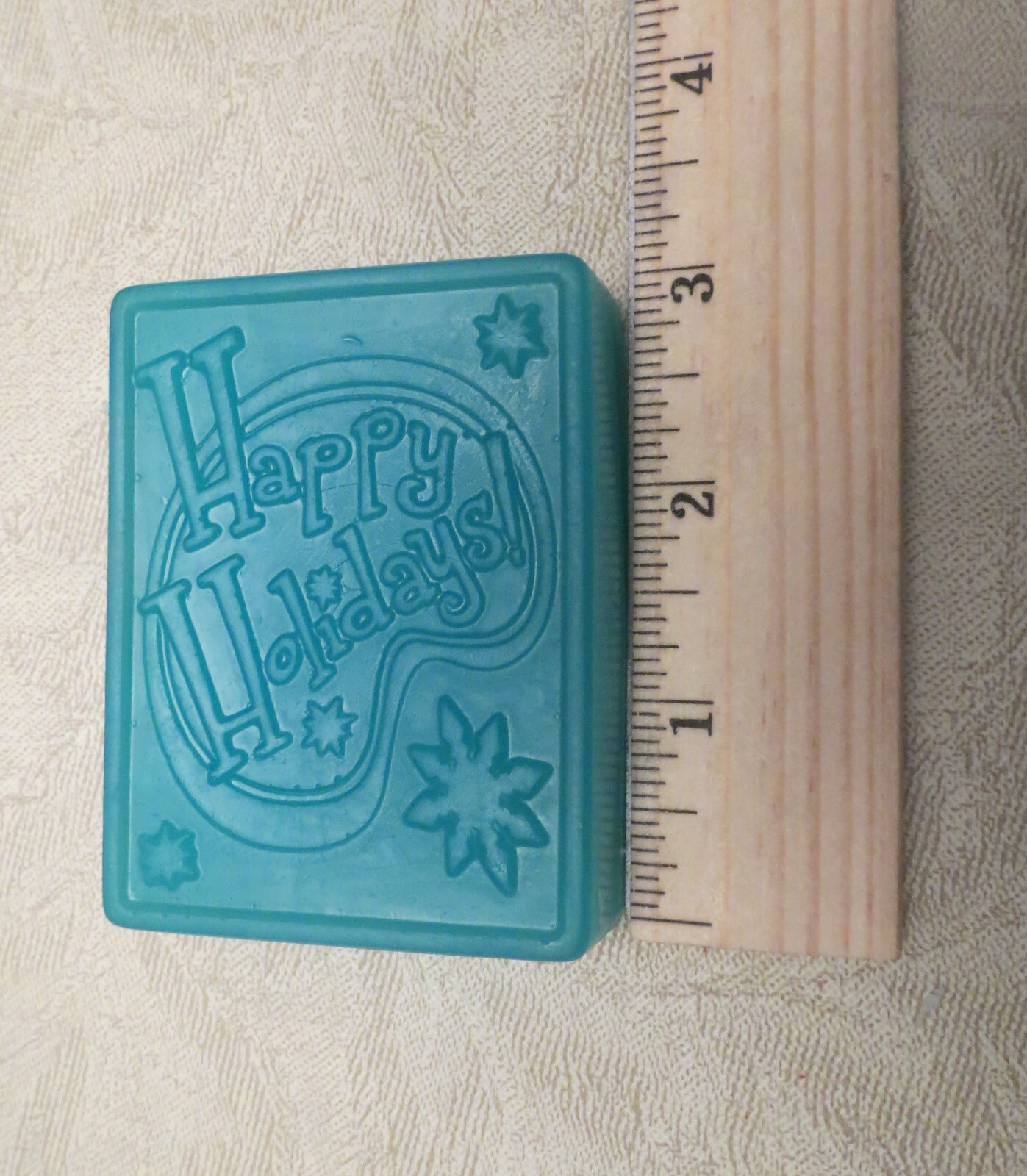 Holiday Christmas bars or Christmas Tree bars Soap Set (2) frozen pine scented