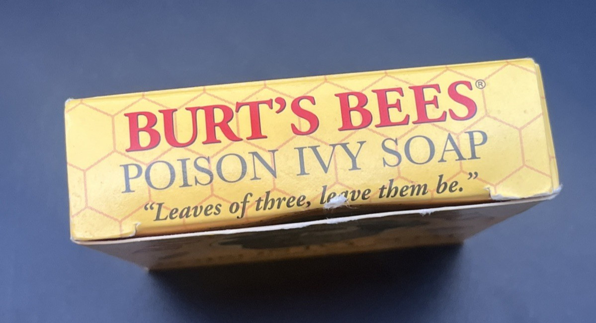 Vintage Burt’s Bees Poison Ivy Soap 2 oz New in Box