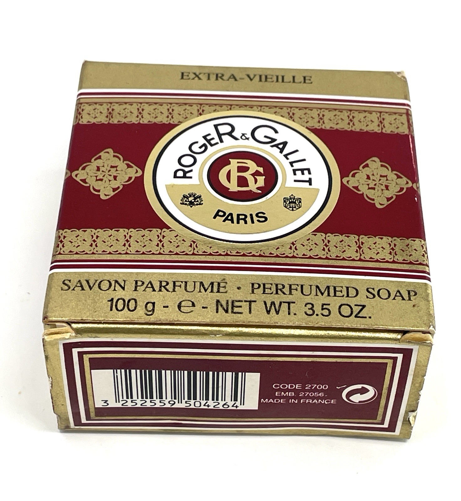 Roger & Gallet 3.5 Oz Perfumed Bar Soap Extra-Vieille