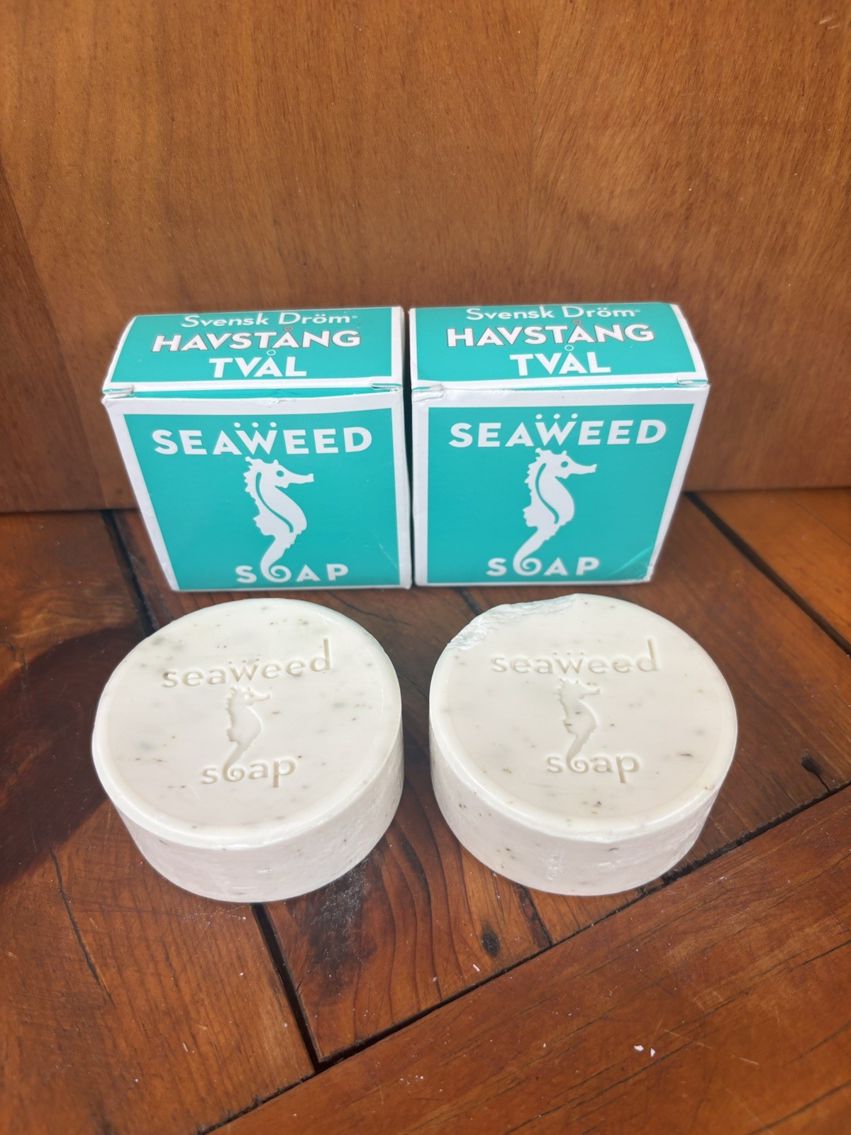 Swedish Dream Seaweed Soap 2 Bars / Boxes 4 oz., Vegan