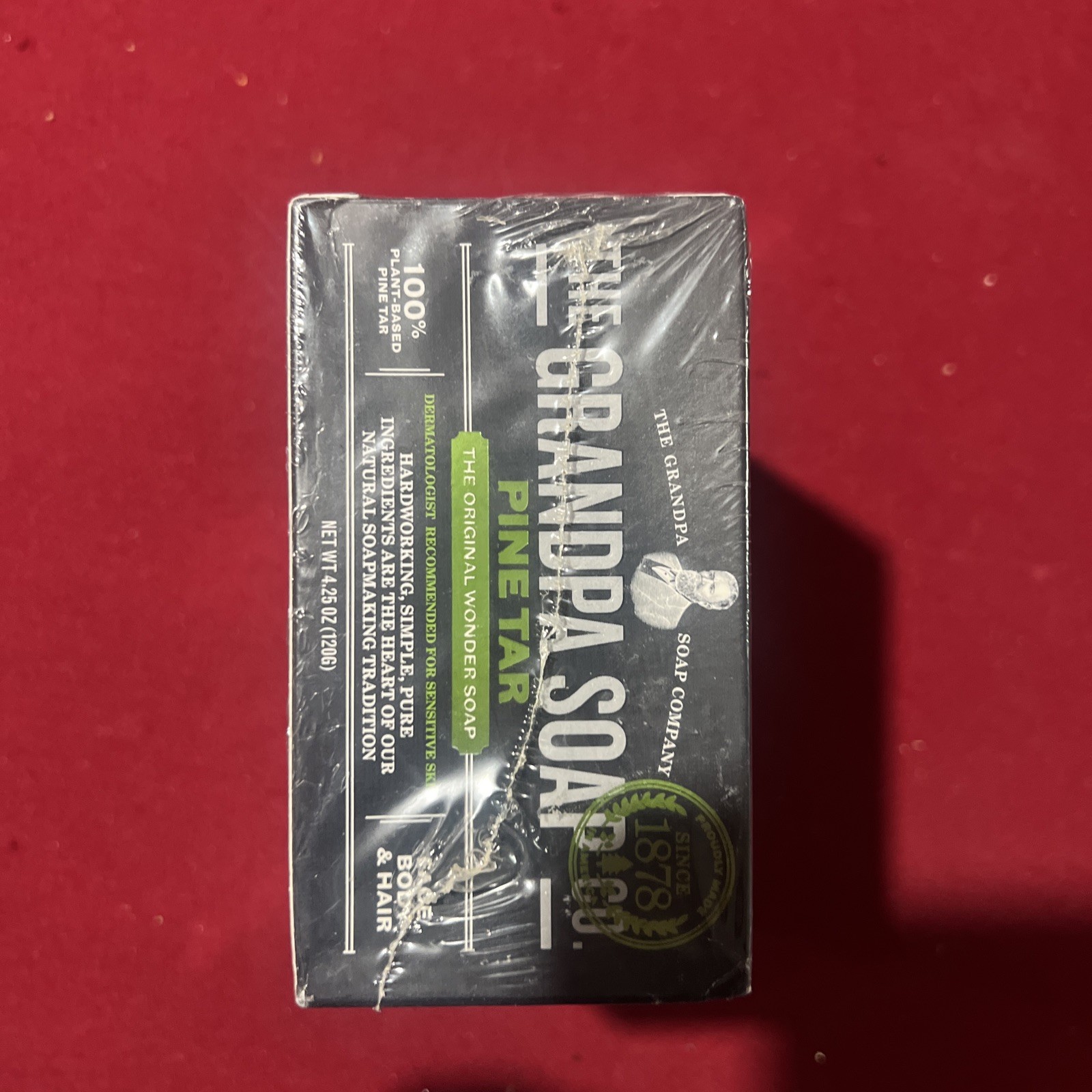 Grandpa’S Soap Pine Tar 4.25 Oz (Pack of 4)