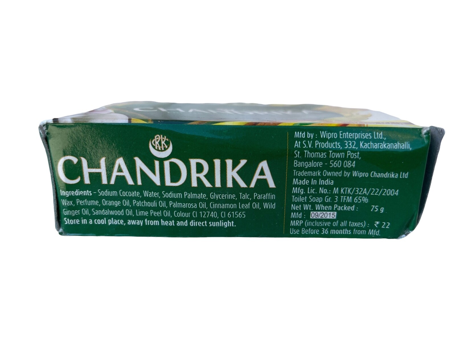Original Chandrika Soap Healthy Beautiful Skin Ayurvedic Formula 7 Essential Oil