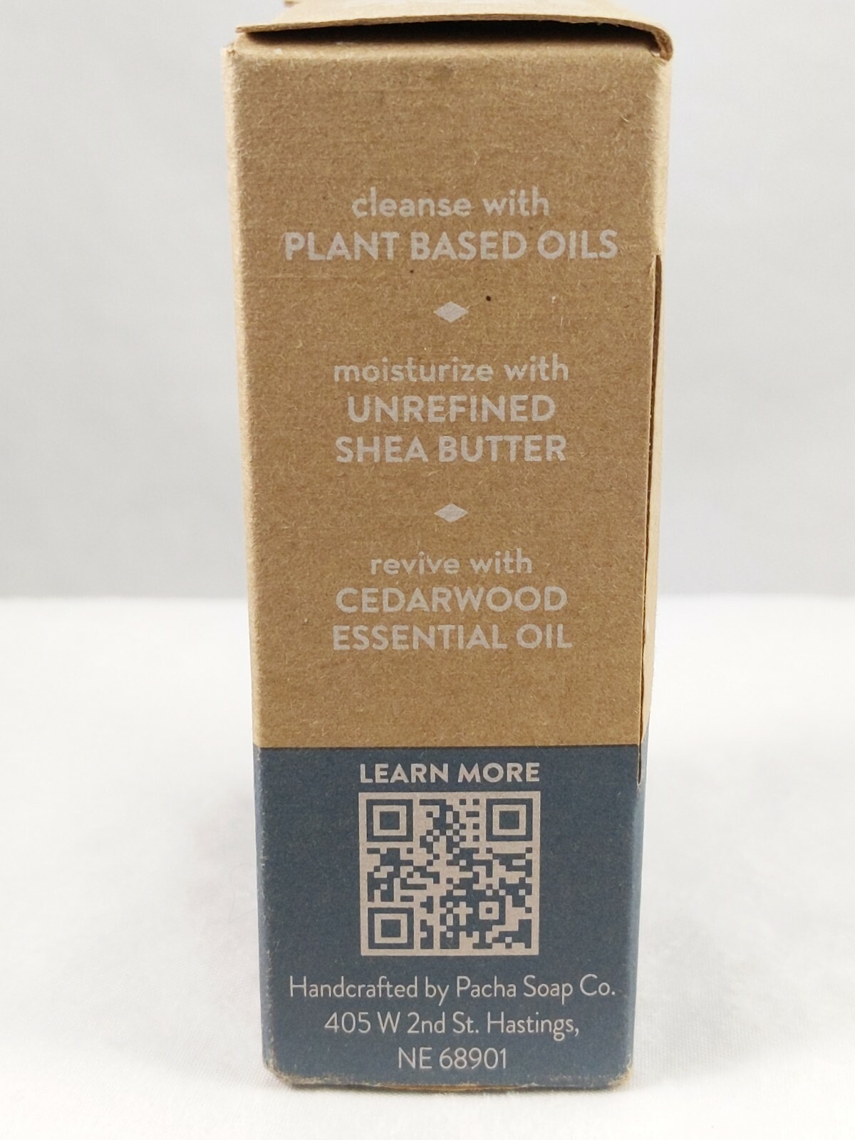 Pacha Soap Co. Cedarwood Eucalyptus 4 ounces Handcrafted Natural Scent NEW