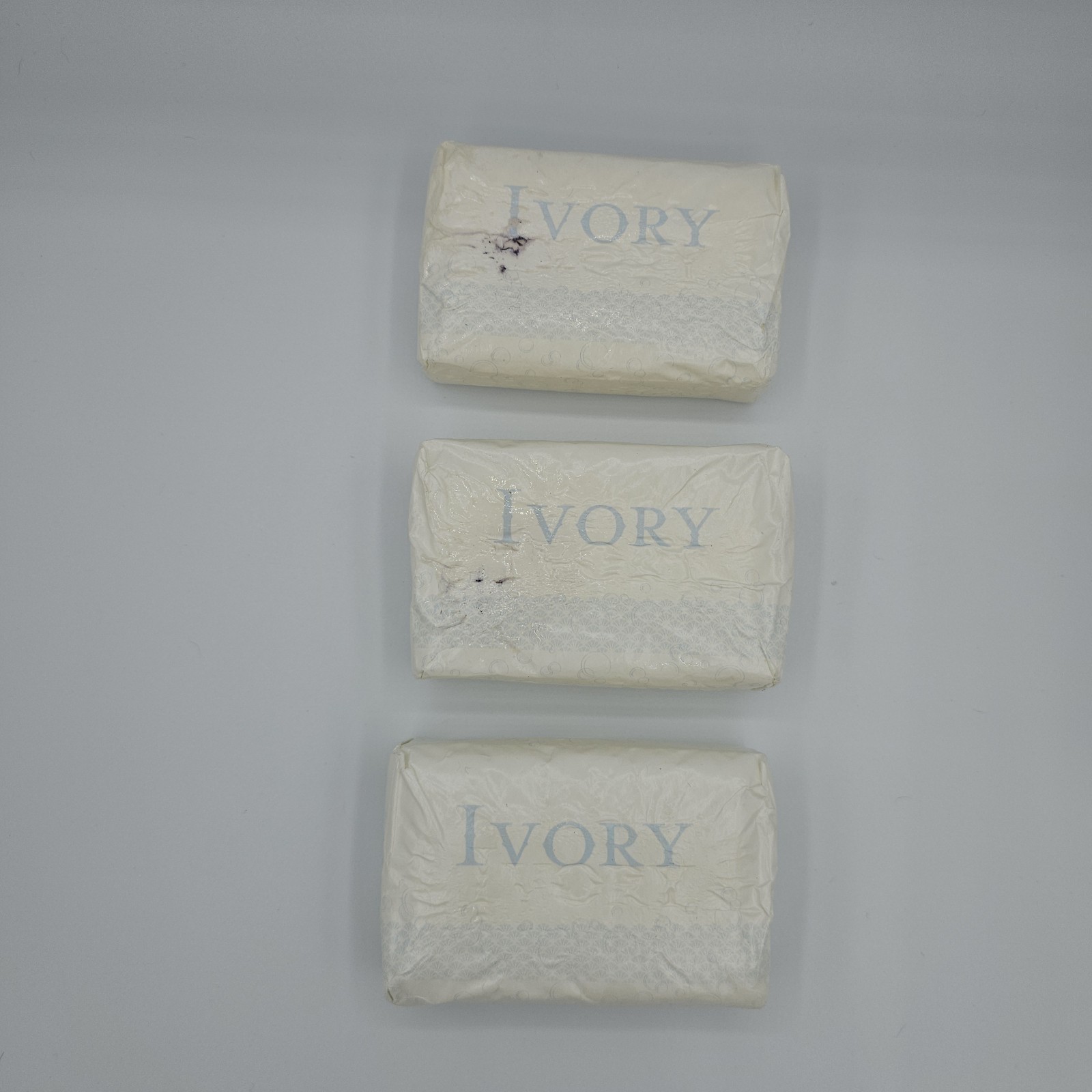 Lot of 3 Vintage Ivory Soap Large Size Bar Original Wrapper Procter Gamble New