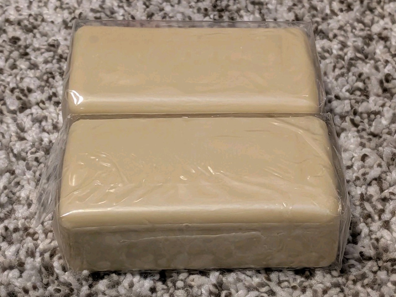 Lot of 2 Marseille Soap Bars White 3.4 oz Each French Traditional Natural Sealed