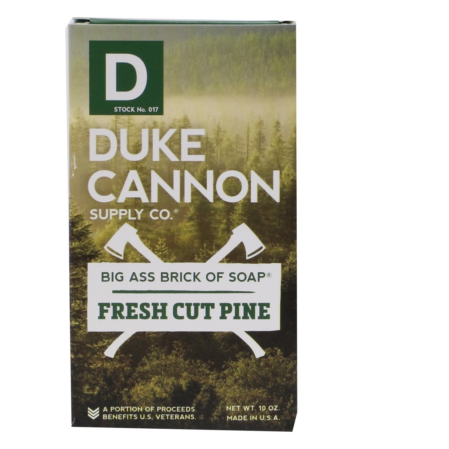 Duke Cannon Big Ass Brick Of Soap Fresh Cut Pine 10 oz – New in Box – FREE SHIP