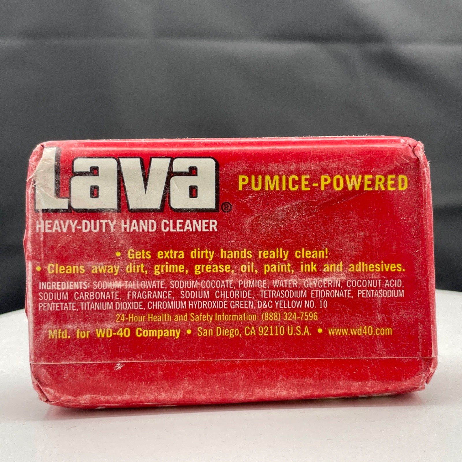 5 Bars Lava Soap 5.75 oz. Bar Heavy Duty Pumice Powered Hand Cleaner WD40 10185