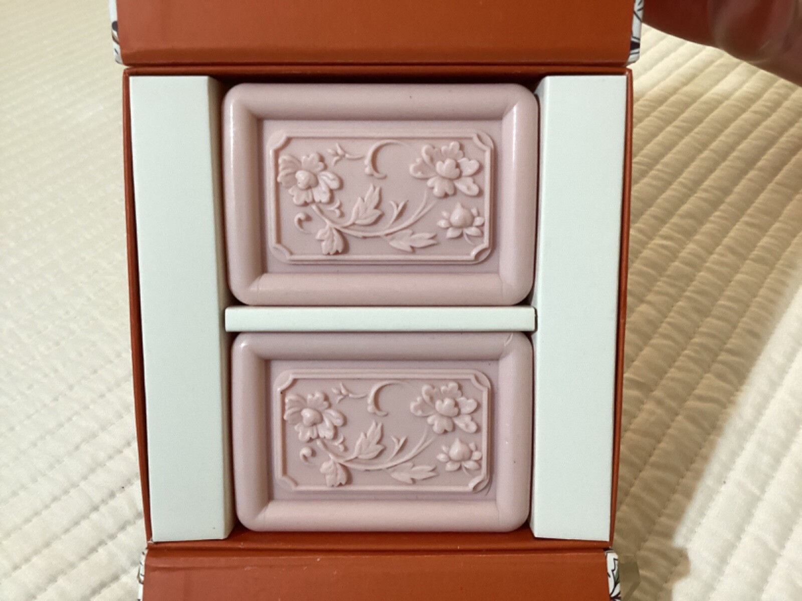 San Francisco Soap Company Pine Berry Scented Bath Bars SET of 2 Original Box