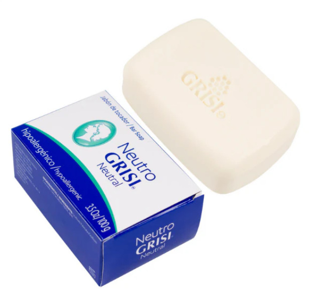 Neutro Grisi Neutral Soap 3.5oz Hypoallergenic Gentle Skin Cleanser Bar