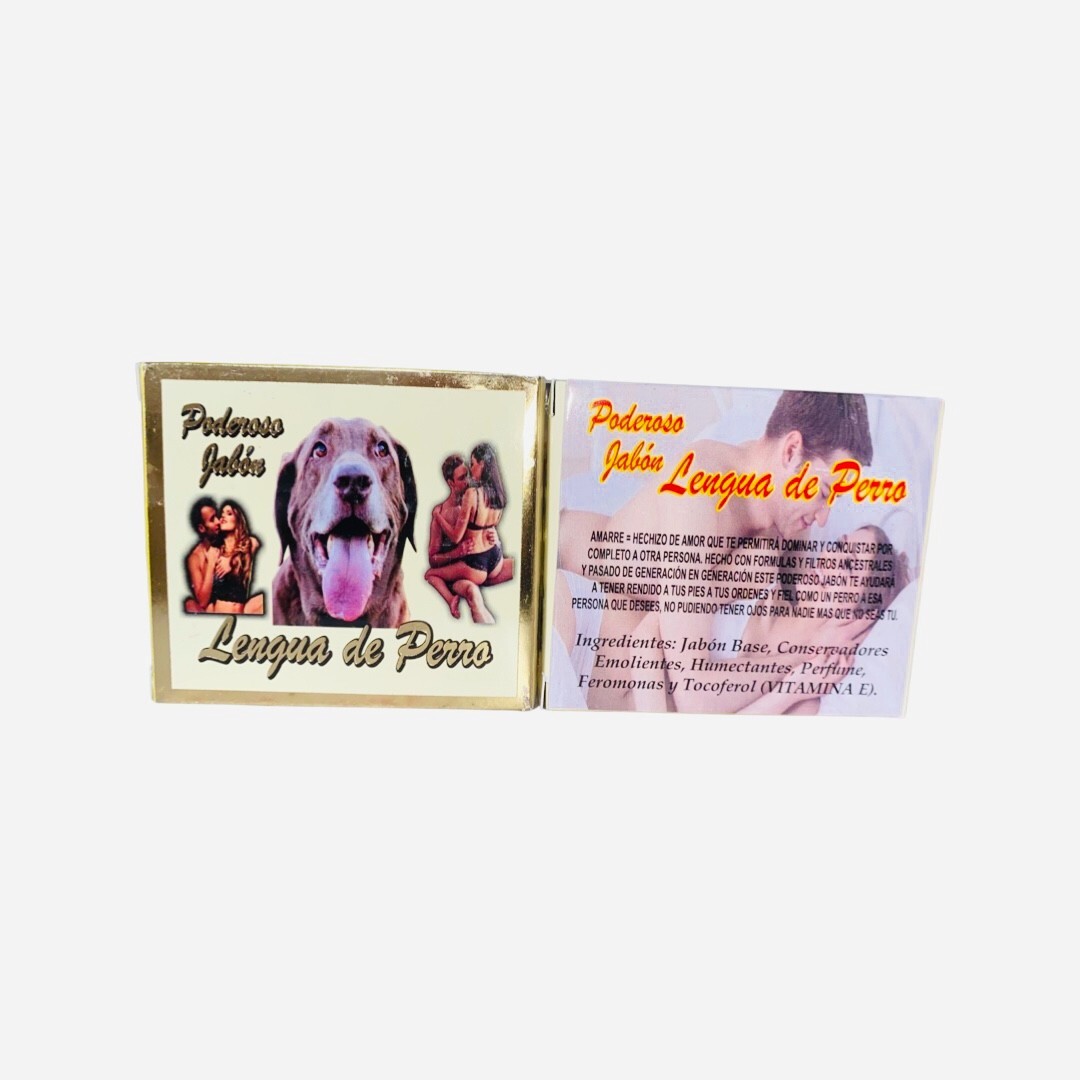 GITANA JABON Lengua de Perro Para Amarre, Hechizo de Amor, Dominar y Conquistar