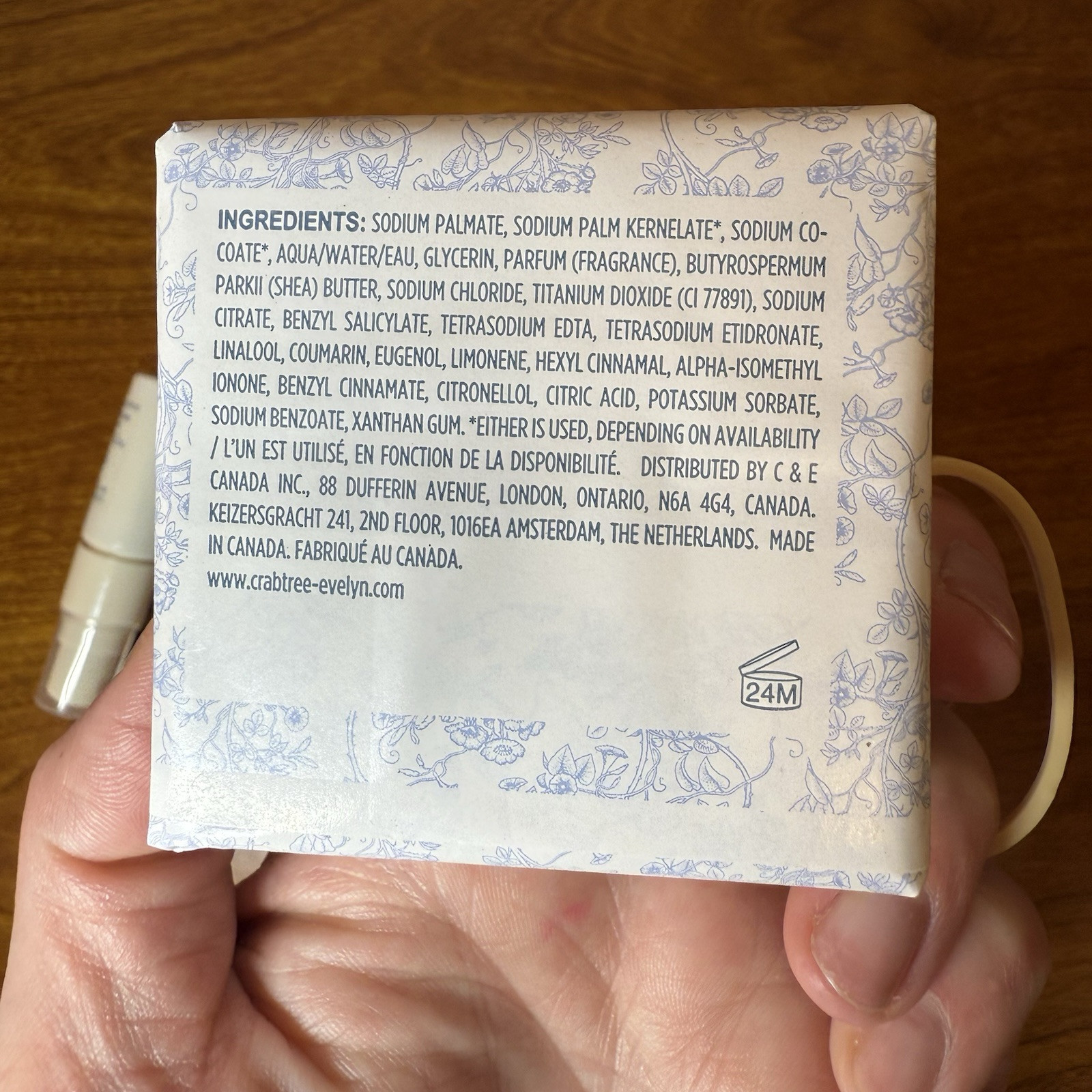 Crabtree & Evelyn NANTUCKET BRIAR Triple Milled Bar Soap 3.5 Oz & Body Mist SET