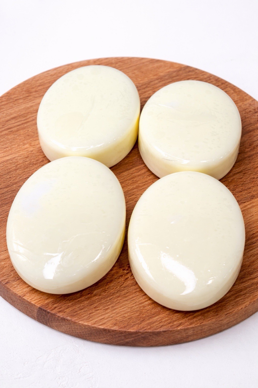 Homemade Coconut Milk Oval Body Bar Soap – All Natural Set of 4