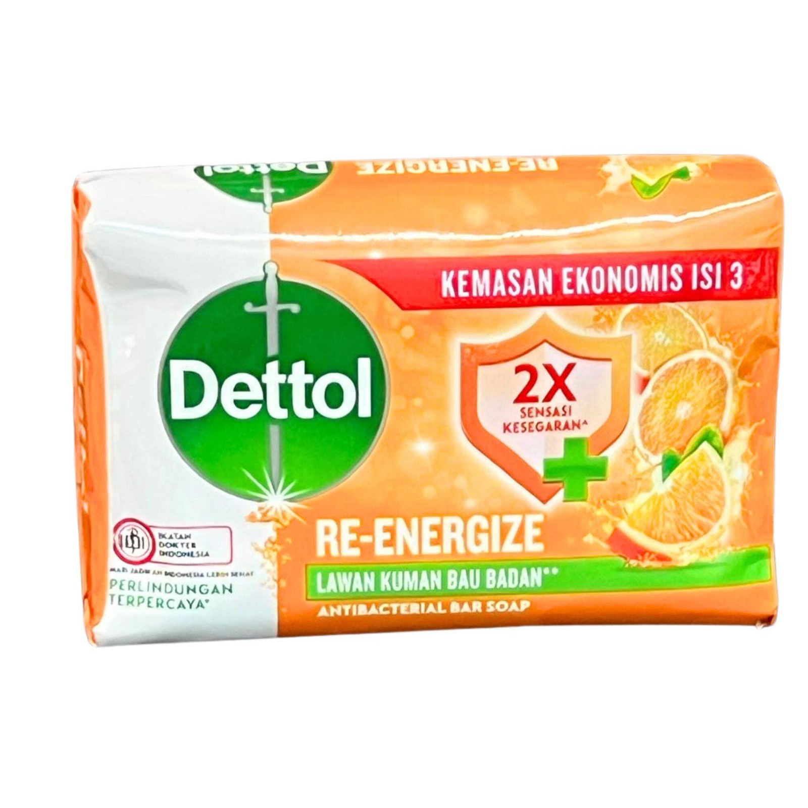 Dettol Re-Energize Antibacterial Bar Soap – 100g