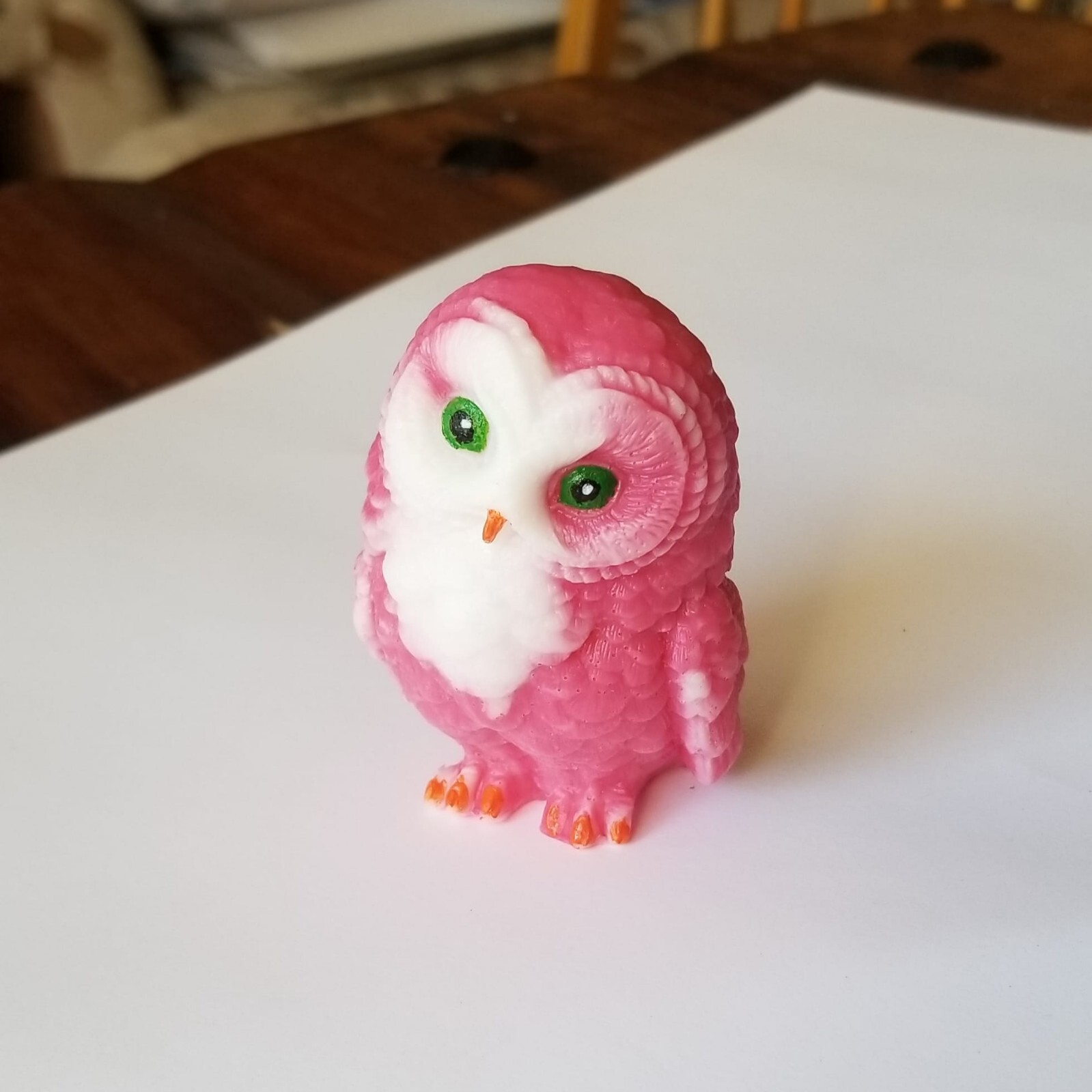 Handmade “Owl” Shaped ORGANIC SOAP. Various Colors And Scents Available