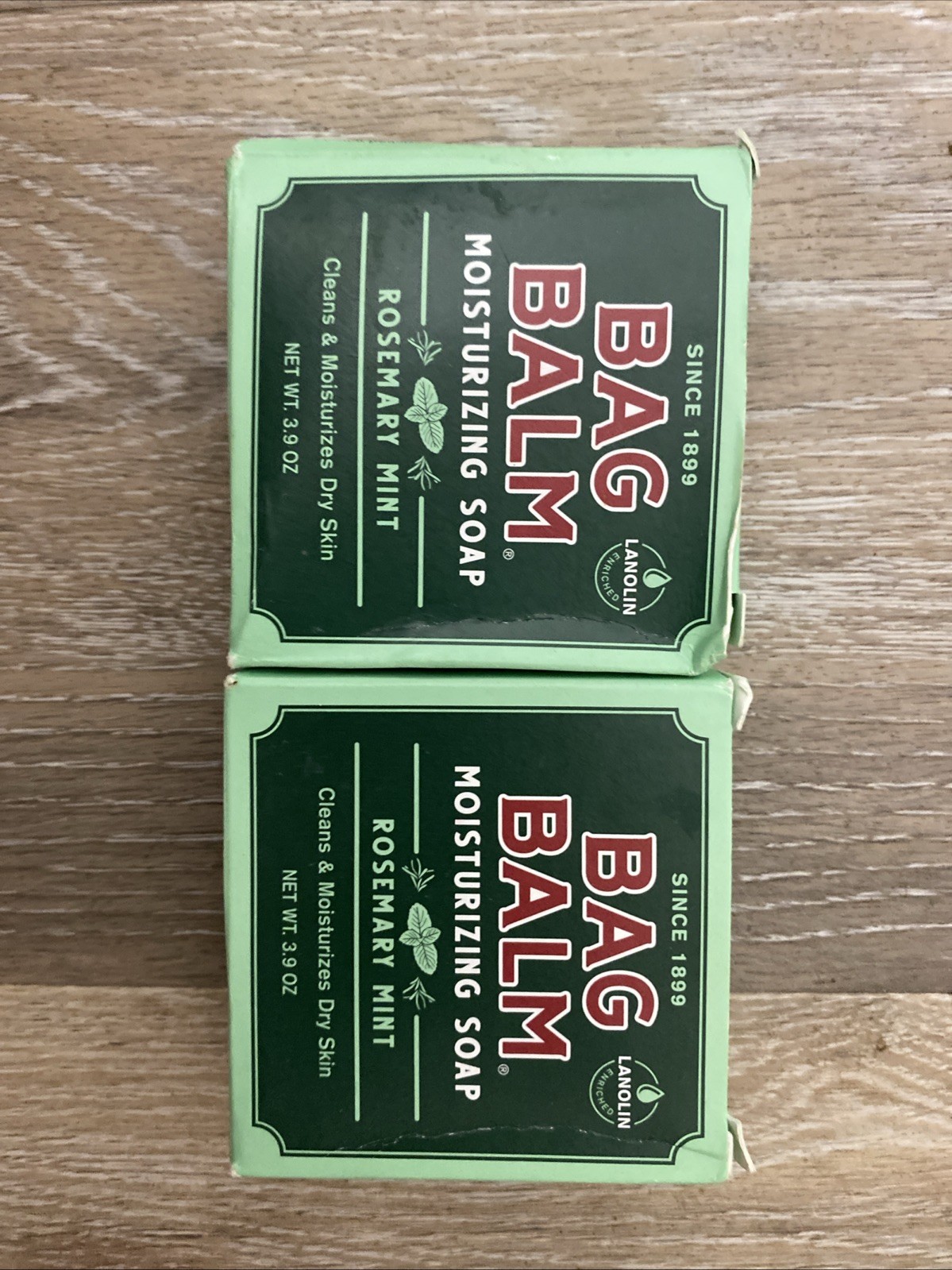 Bag Balm Soap Rosemary Mint 3.90 oz ( 2 bars ) PHARMACY FRESH /