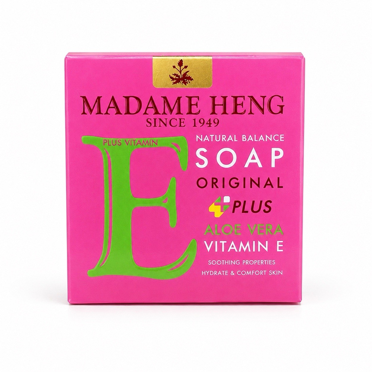 Madame Heng Natural Balance Soap Original Plus Aloe Vera Vitamin E 150g x 2 Bars