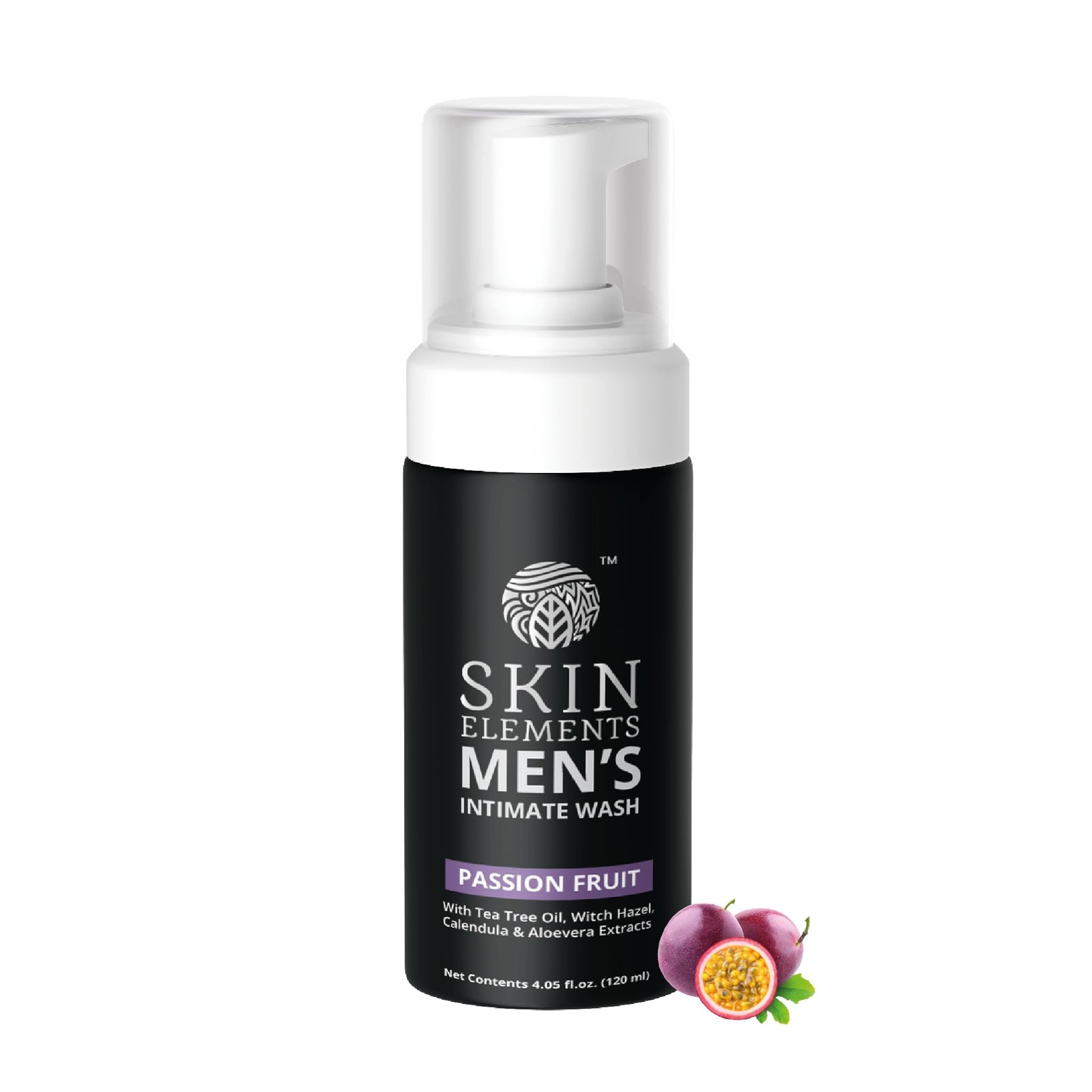 Skin Elements Intimate Wash for Men with Passion Fruit 120 ml (Pack of 1)