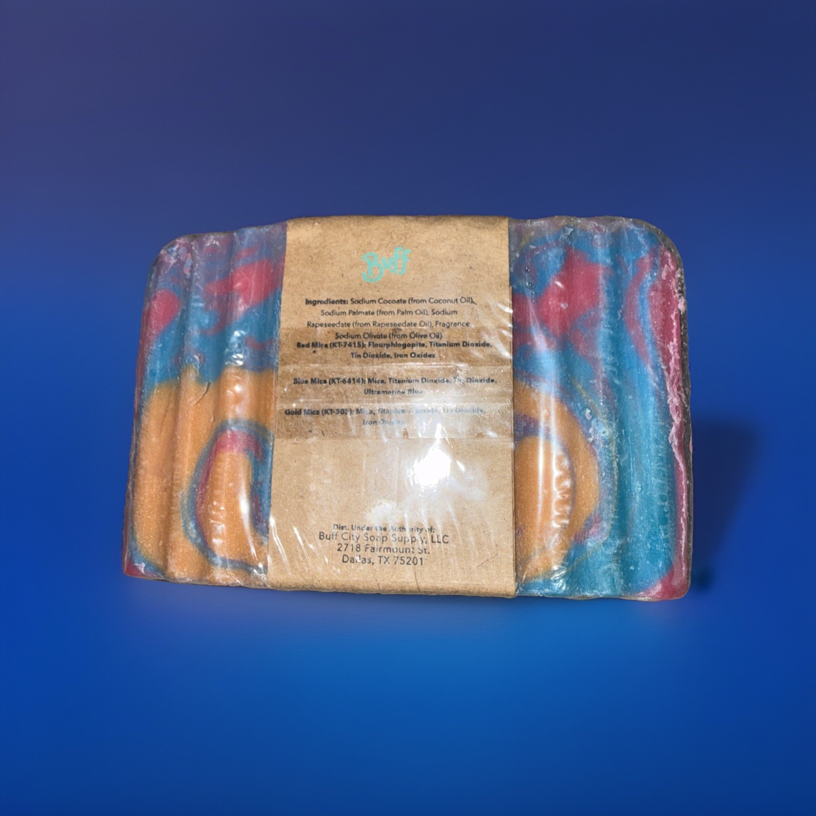 Buff City Soap “Bring Your Soul” 5.5 Oz Bar Of Soap! New Sealed!
