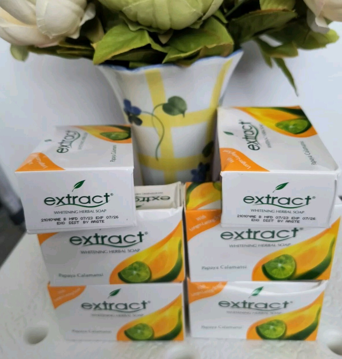 Extract Whitening Herbal Soap pack of 6