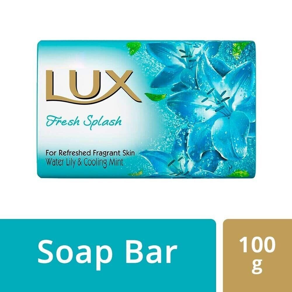 Lux Fresh Splash Soap 100g With Cooling Mint Pack of 8 – CA