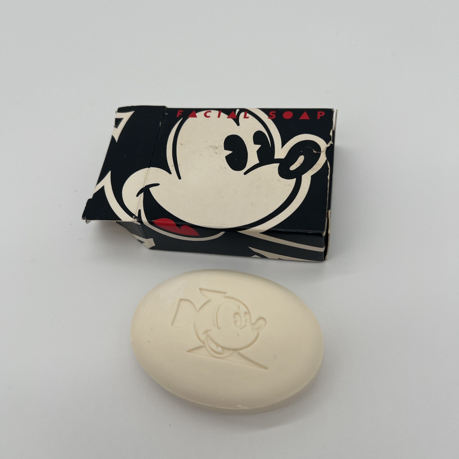Walt Disney Resort Vintage Mickey Mouse Facial Bath Bar Soap In Box