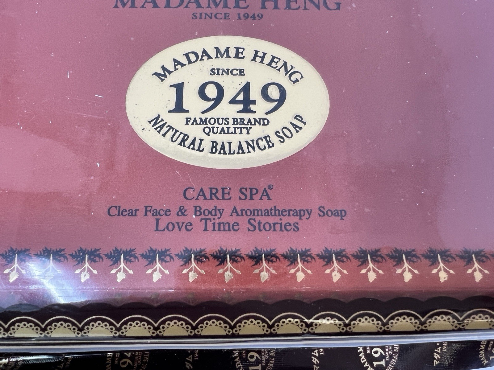 Madame Heng Care Spa Clear Face & Body Aroma Therapy Soap Love Time Stories