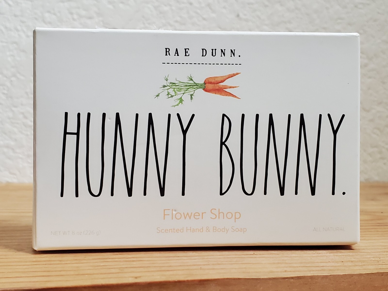 RAE DUNN SOAP Hunny BUNNY Scented Hand Body Soap Bar 8 oz Made In USA NEW