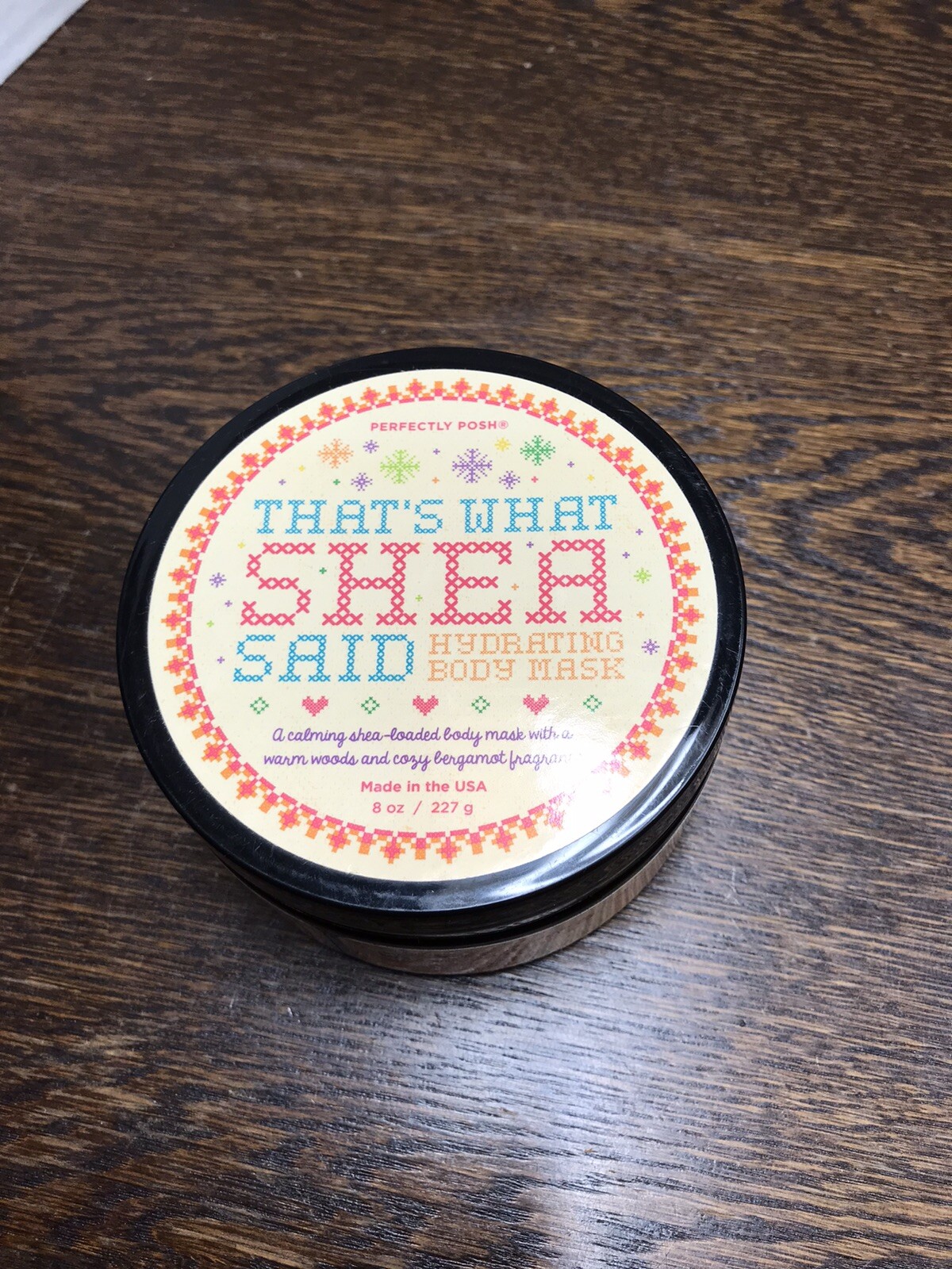 Perfectly Posh That’s What Shea Said Body Mask New Sealed