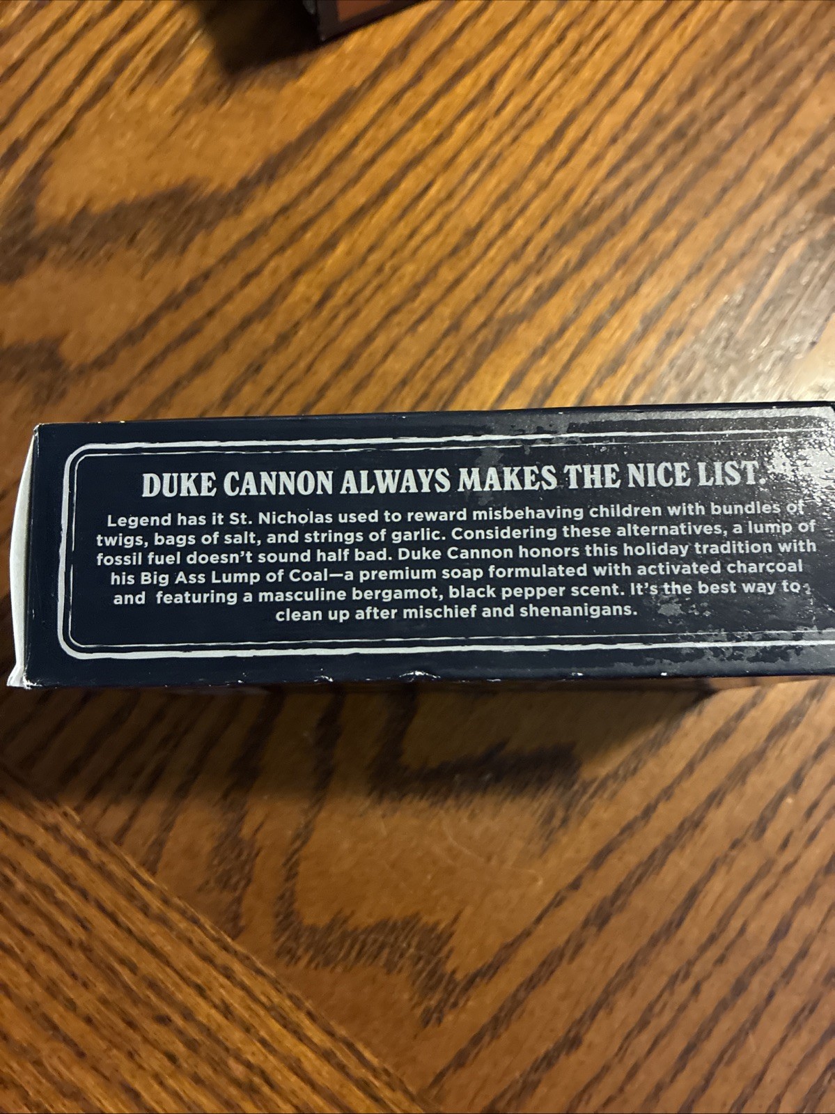 NEW Charcoal Soap For Men Duke Cannon Big @SS “Lump Of Coal” Big Brick (10 OZ)