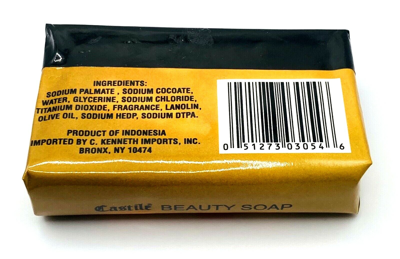 2x Castile Olive Oil Beauty Soap Bars Gentle Daily Cleansing Care, 3.5 oz