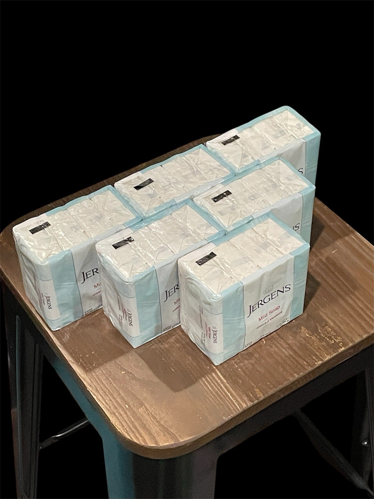 6 Packs Jergens Mild Soap 3.5oz Bath Bar Soap (24 Bars in Total) 14oz New