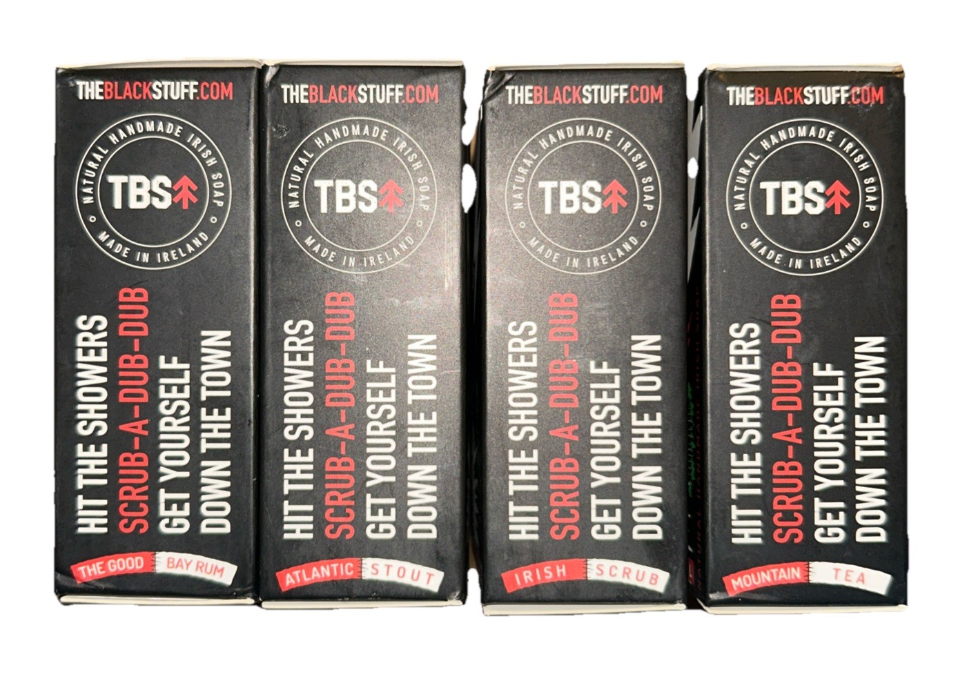 Lot Of 4 The Black Stuff Frankensoap LIMITED EDITION Natural Irish Soap