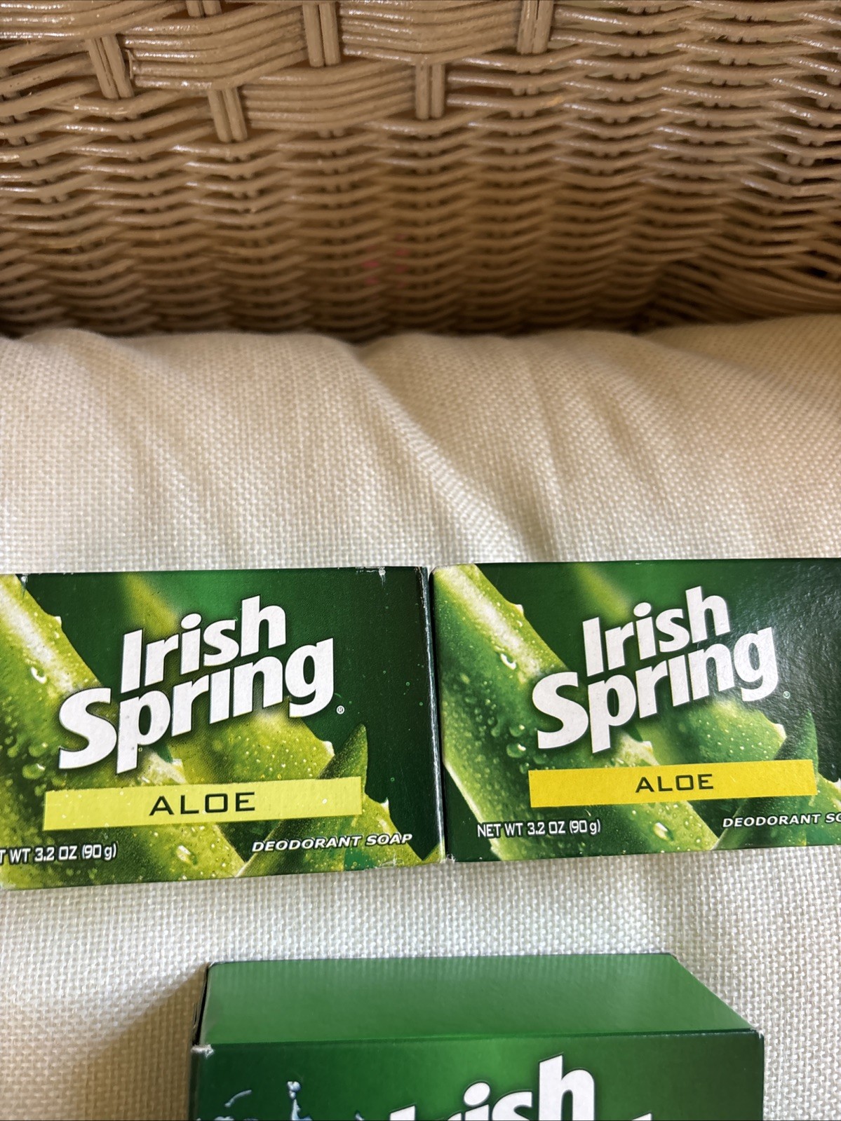 Irish Spring Soaps Lot Of 5. 3 Moisture Blast 3.7oz- 2Aloe 3.2oz New