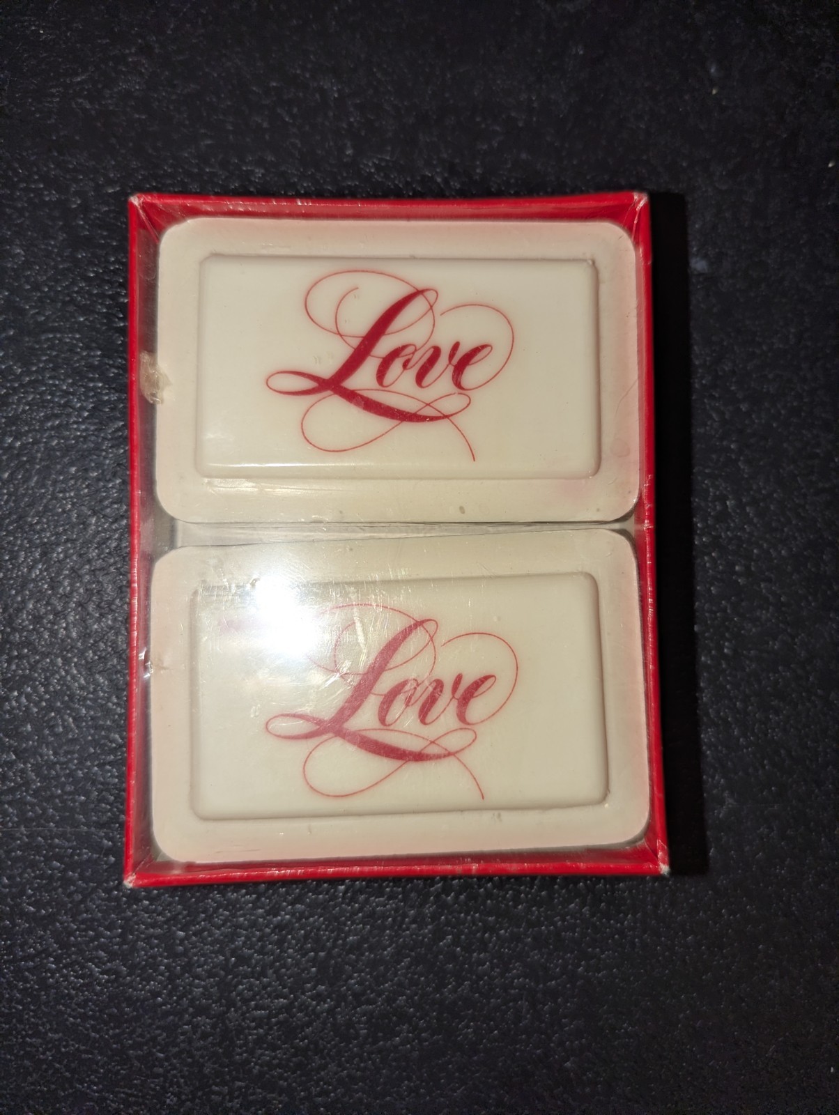 2 Bars of Vintage Katherine Gray French Milled Soap LOVE Sealed