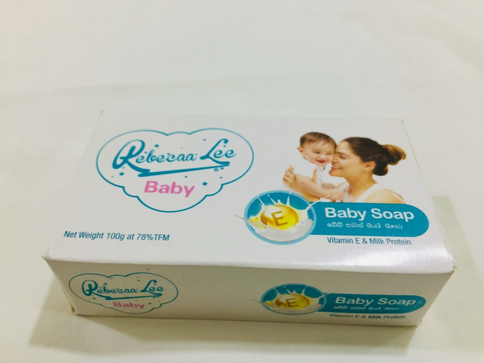 REBECAA LEE 100g Baby Soap With Natural Vitamin E & Milk Protein Baby Skin Care
