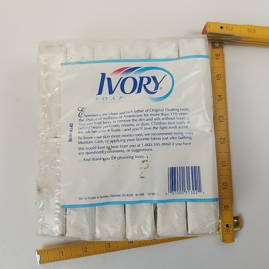 NEW Vintage Ivory Bar Soap 4.5oz Bath Shower Wash SkinCare Set Of 12 SEALED Pure